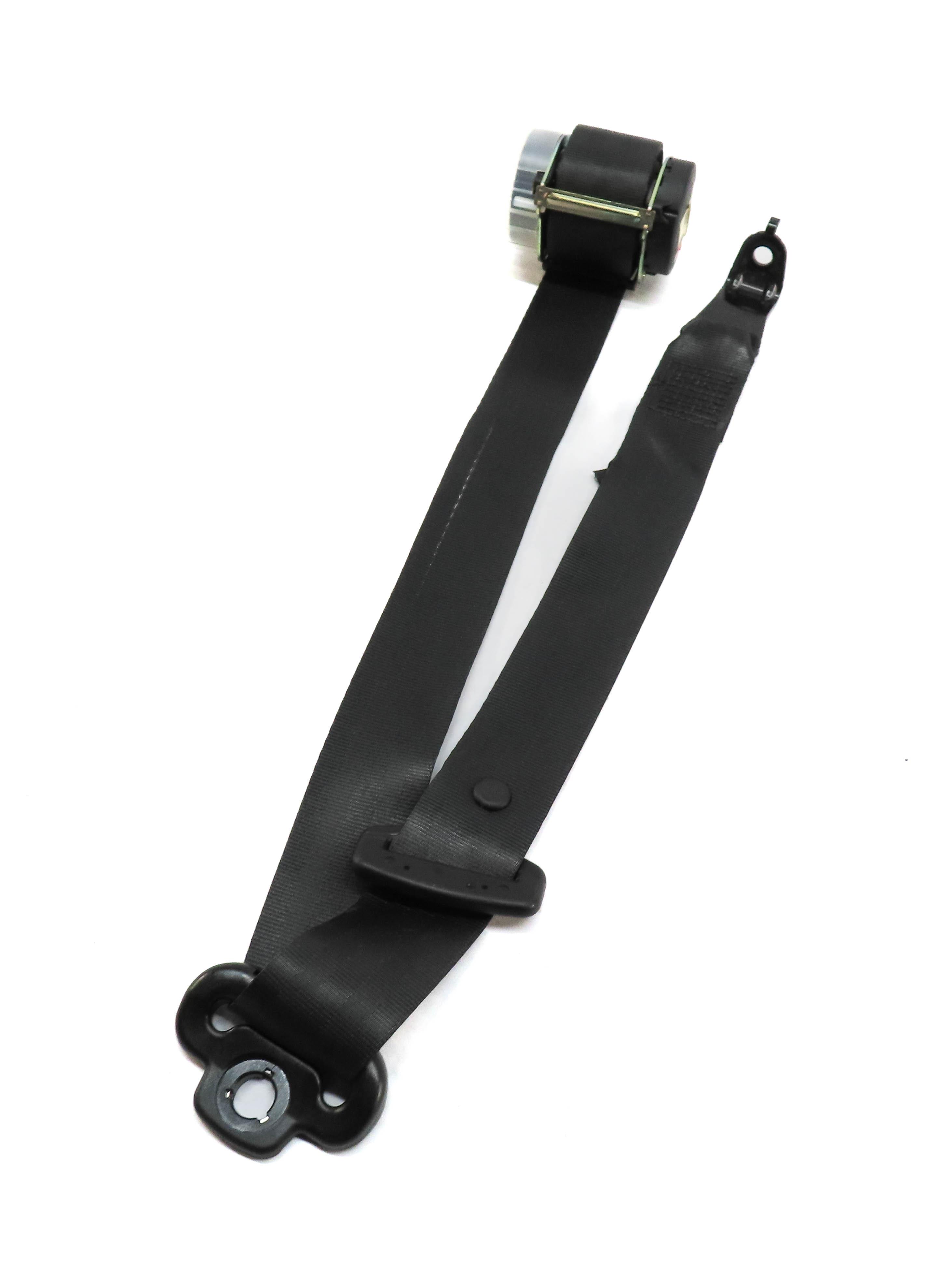 2012 RANGE ROVER SPORT (L320) REAR LEFT 2ND ROW SEATBELT RETRACTOR (BLACK) — exact item pictured