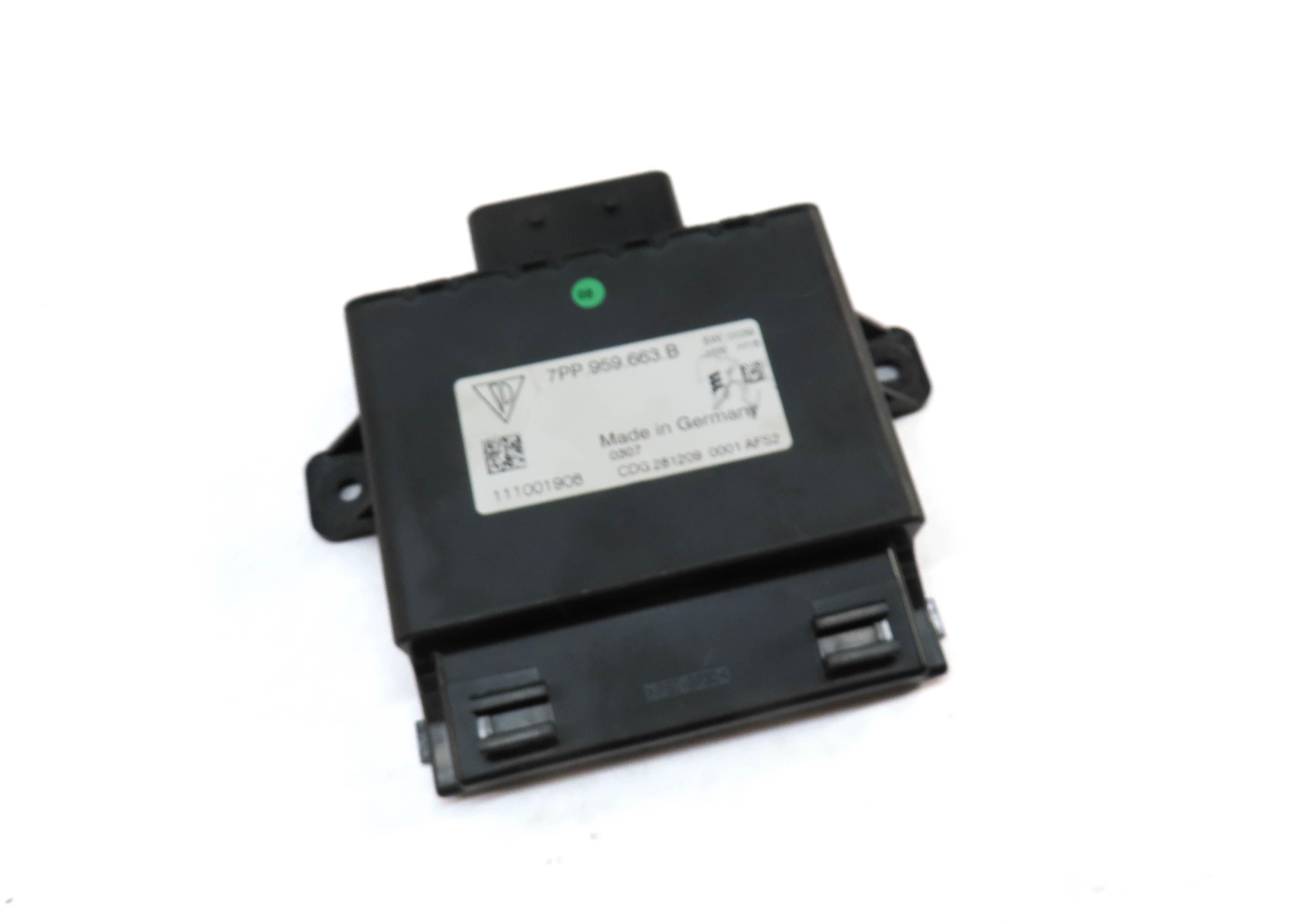 2010 PORSCHE PANAMERA (970 G1) VOLTAGE CONVERTER CONTROL MODULE — exact item pictured