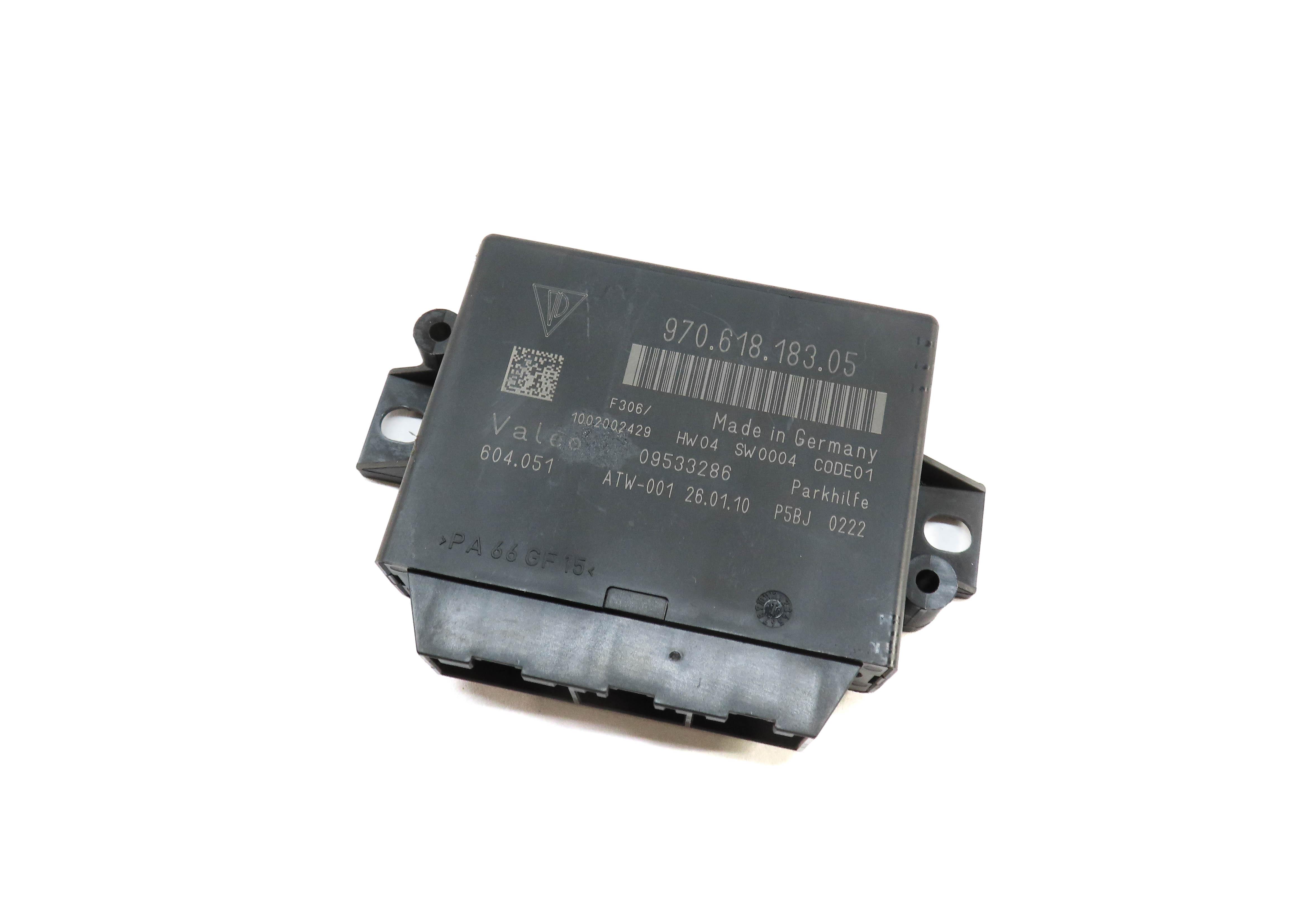 2010 PORSCHE PANAMERA (970 G1) PDC PARK DISTANCE CONTROL MODULE (FRONT & REAR) — exact item pictured