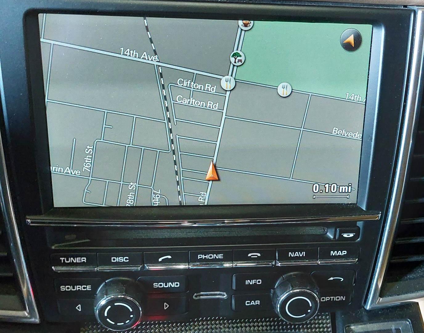2010 PORSCHE PANAMERA (970 G1) RADIO CD GPS NAVIGATION STEREO RECEIVER HEAD UNIT — exact item pictured