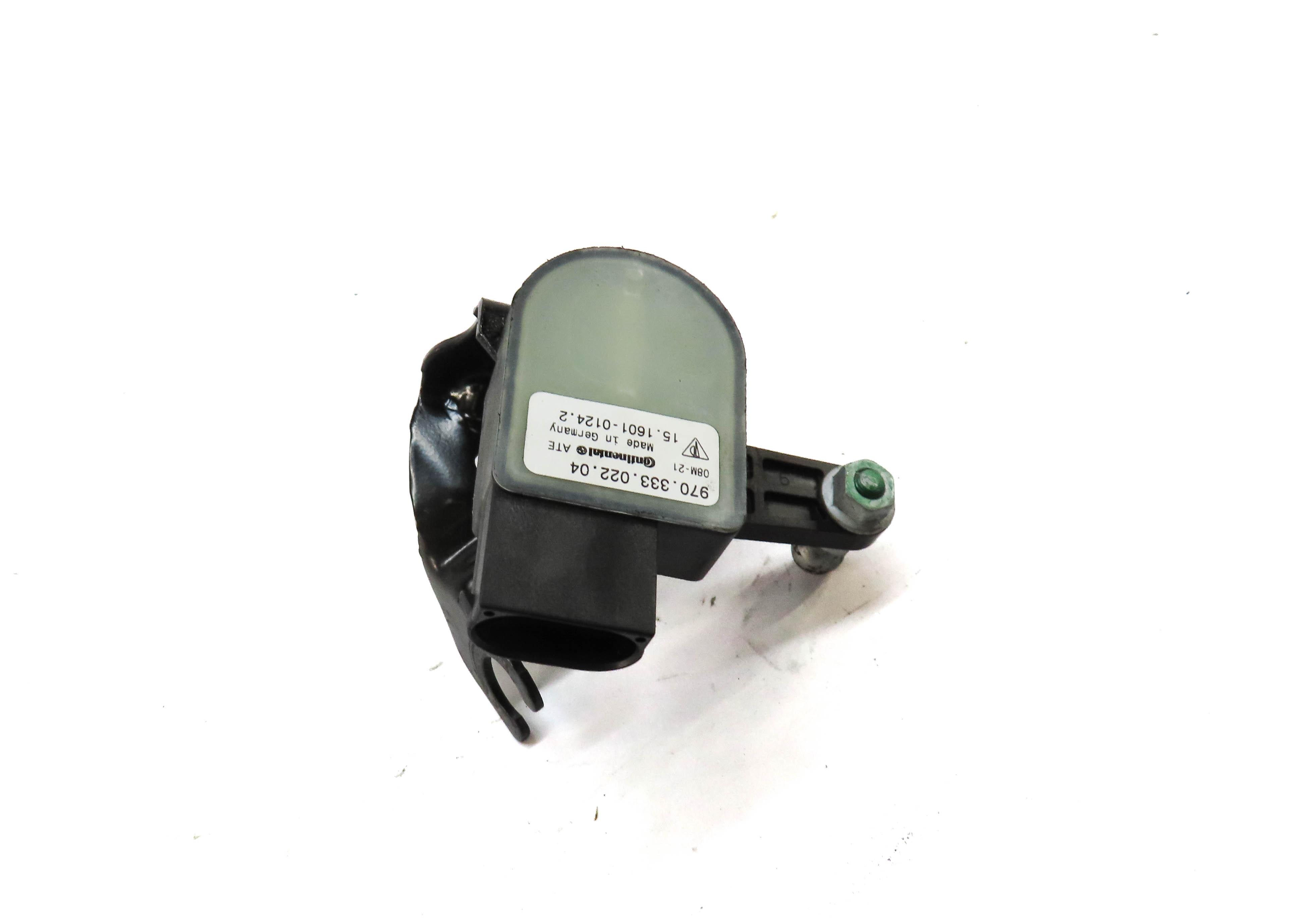 2010 PORSCHE PANAMERA (970 G1) REAR RIGHT SUSPENSION HEIGHT LEVEL SENSOR — exact item pictured