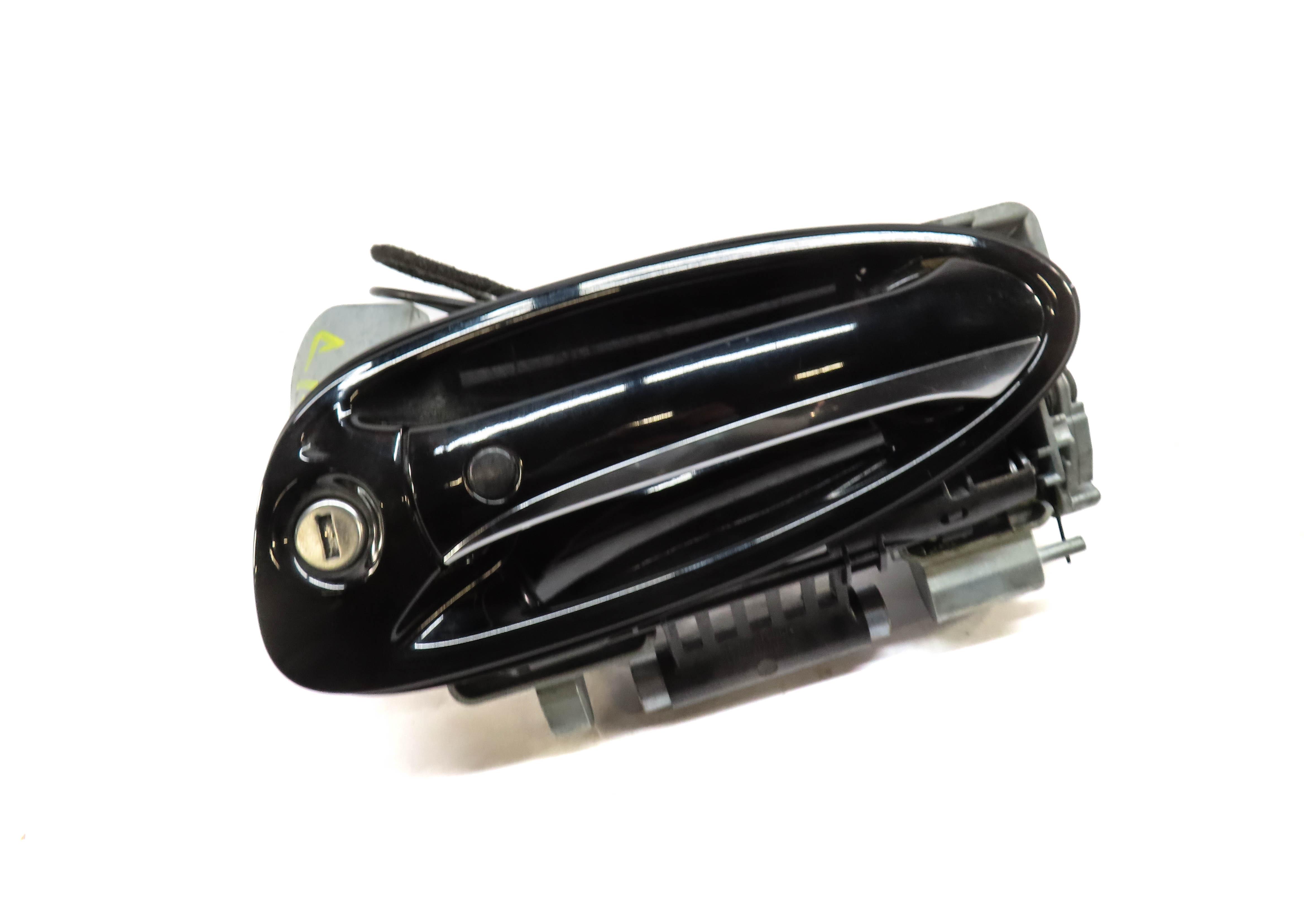 2010-2016 PORSCHE PANAMERA (970 G1) LEFT FRONT EXTERIOR DOOR HANDLE (BLACK A1) — exact item pictured