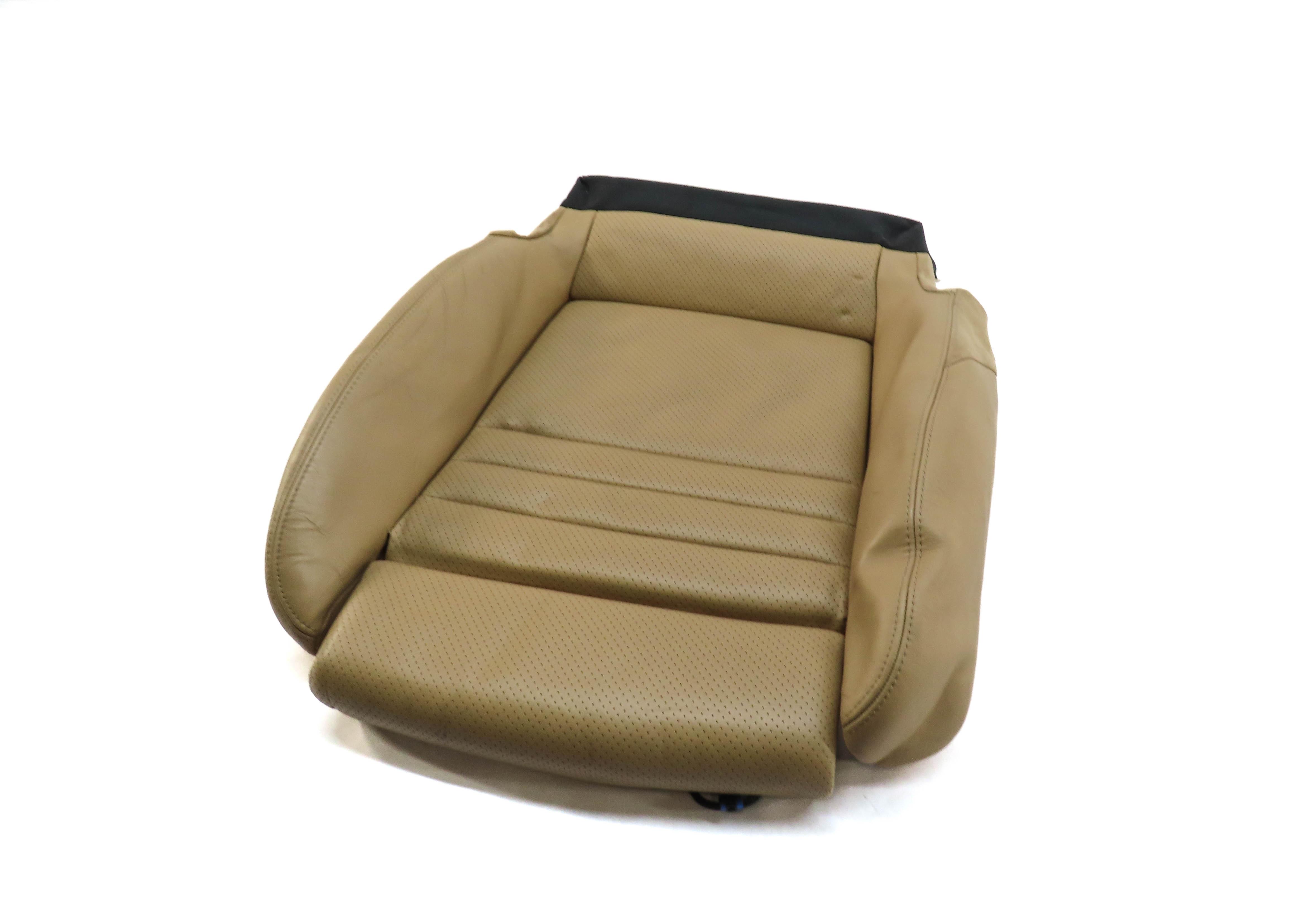 2010 PORSCHE PANAMERA (970 G1) PASSENGER LOWER BOTTOM HEATED SEAT CUSHION BEIGE — exact item pictured