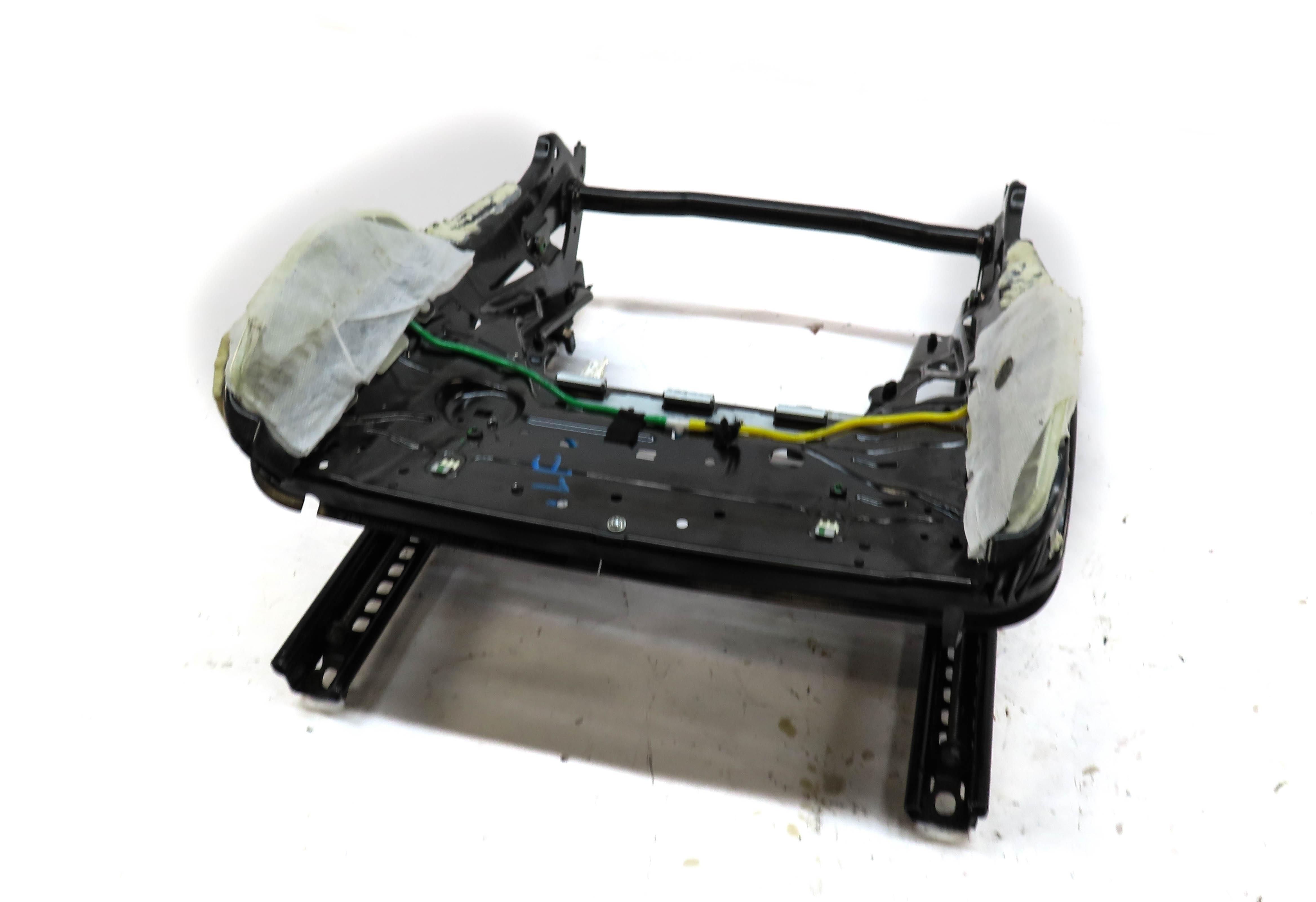 10-16 PORSCHE PANAMERA (970 G1) FRONT LEFT DRIVER SPORT SEAT TRACK w/ MOTORS — exact item pictured