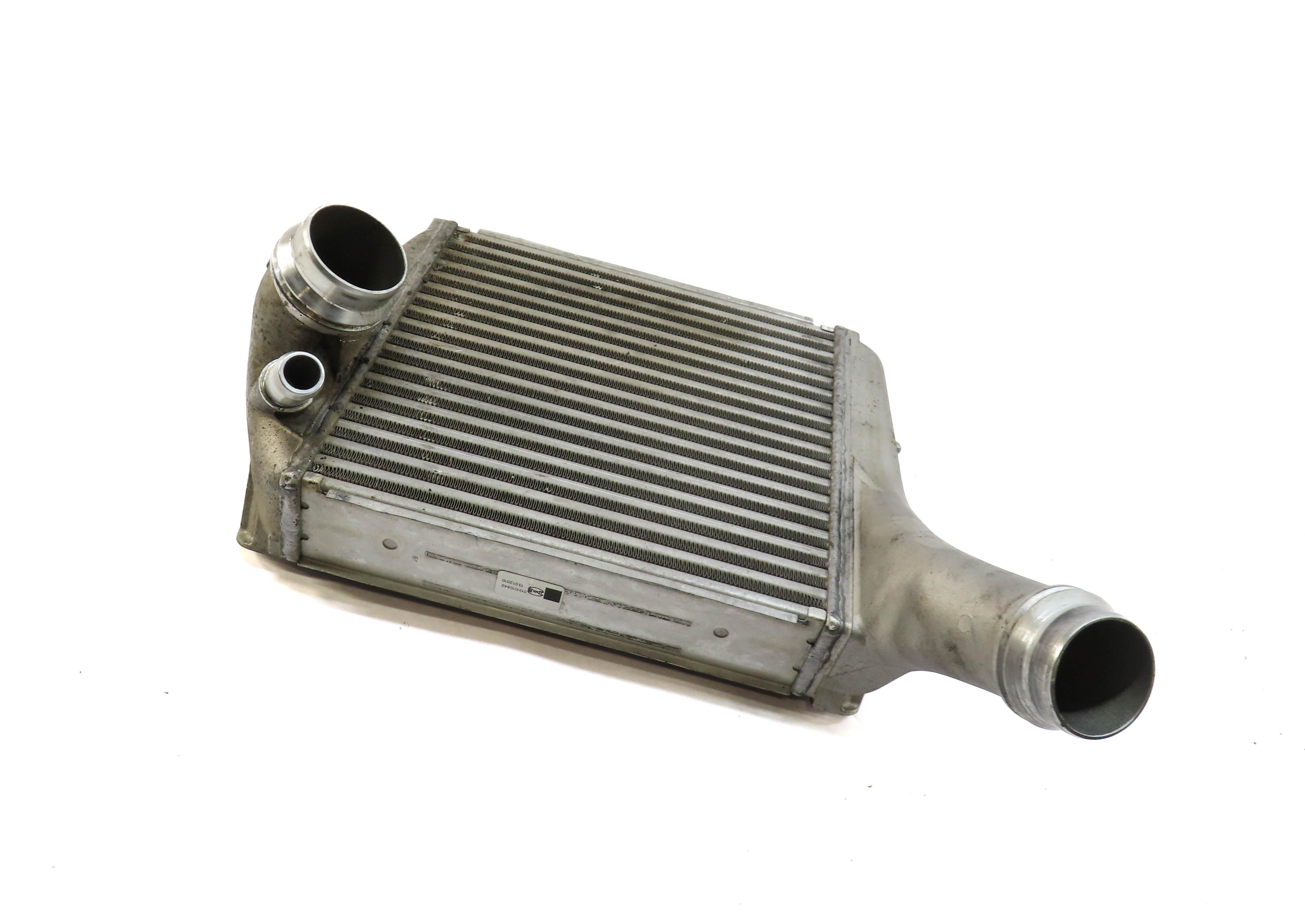 2010-2016 PORSCHE PANAMERA (970 G1) 4.8L M48 TURBO ENGINE - LEFT INTERCOOLER — exact item pictured