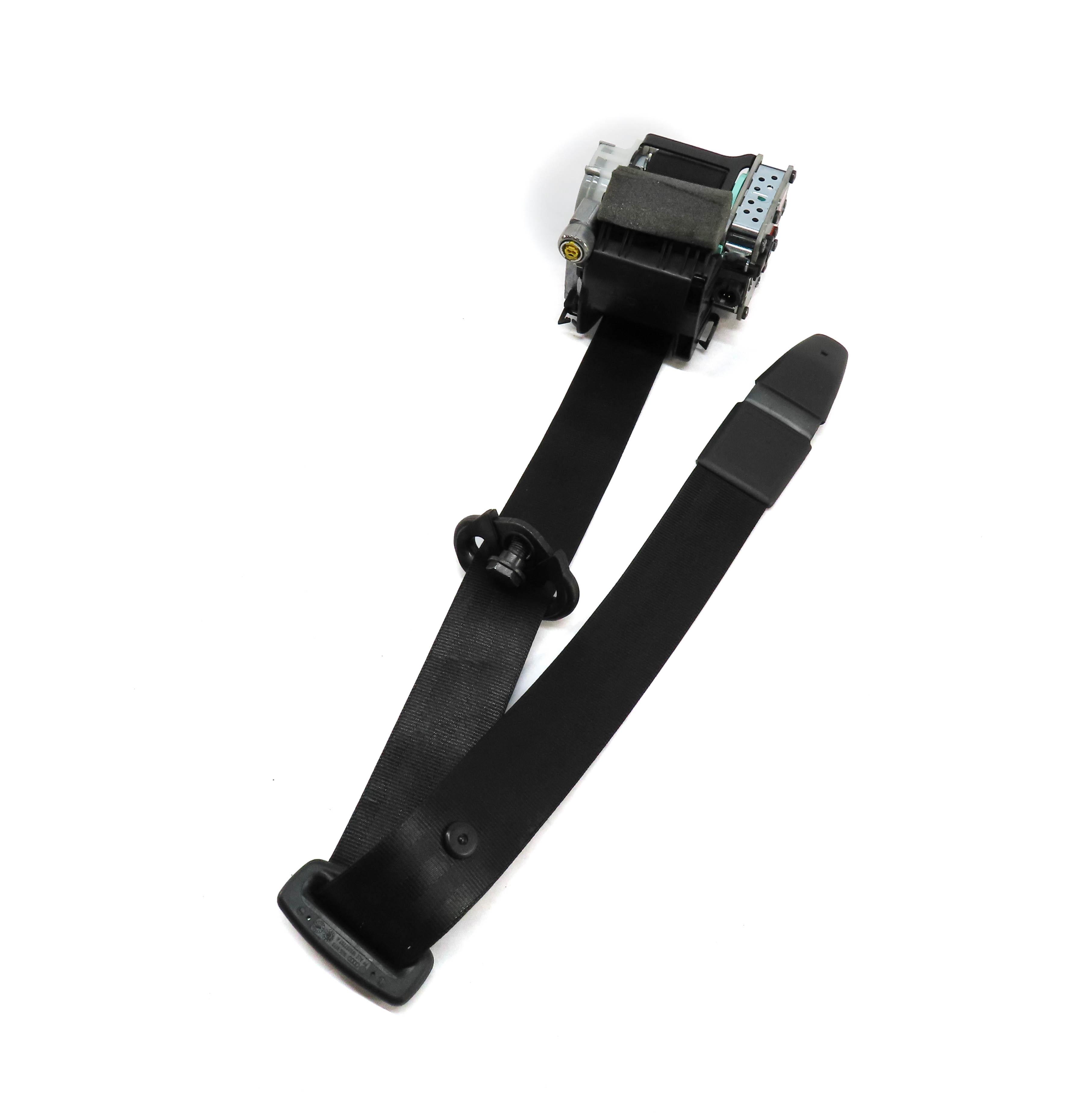2009-2016 AUDI A4 S4 (B8 8K) RIGHT FRONT PASSENGER SEATBELT RETRACTOR (BLACK) — exact item pictured