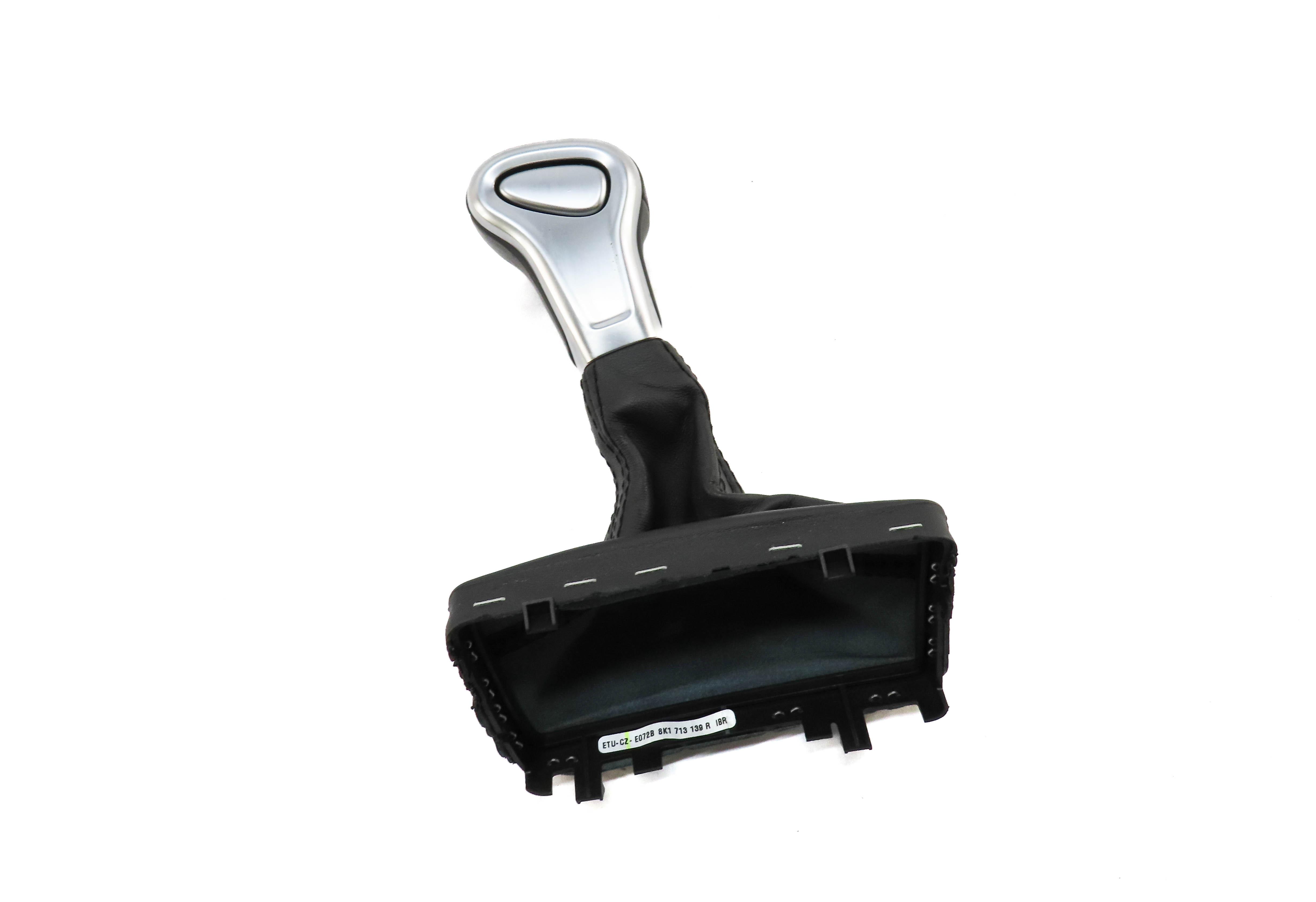 2014 AUDI A4 (B8 8K) TRANSMISSION GEAR SHIFTER SHIFT KNOB HANDLE w/ BOOT — exact item pictured
