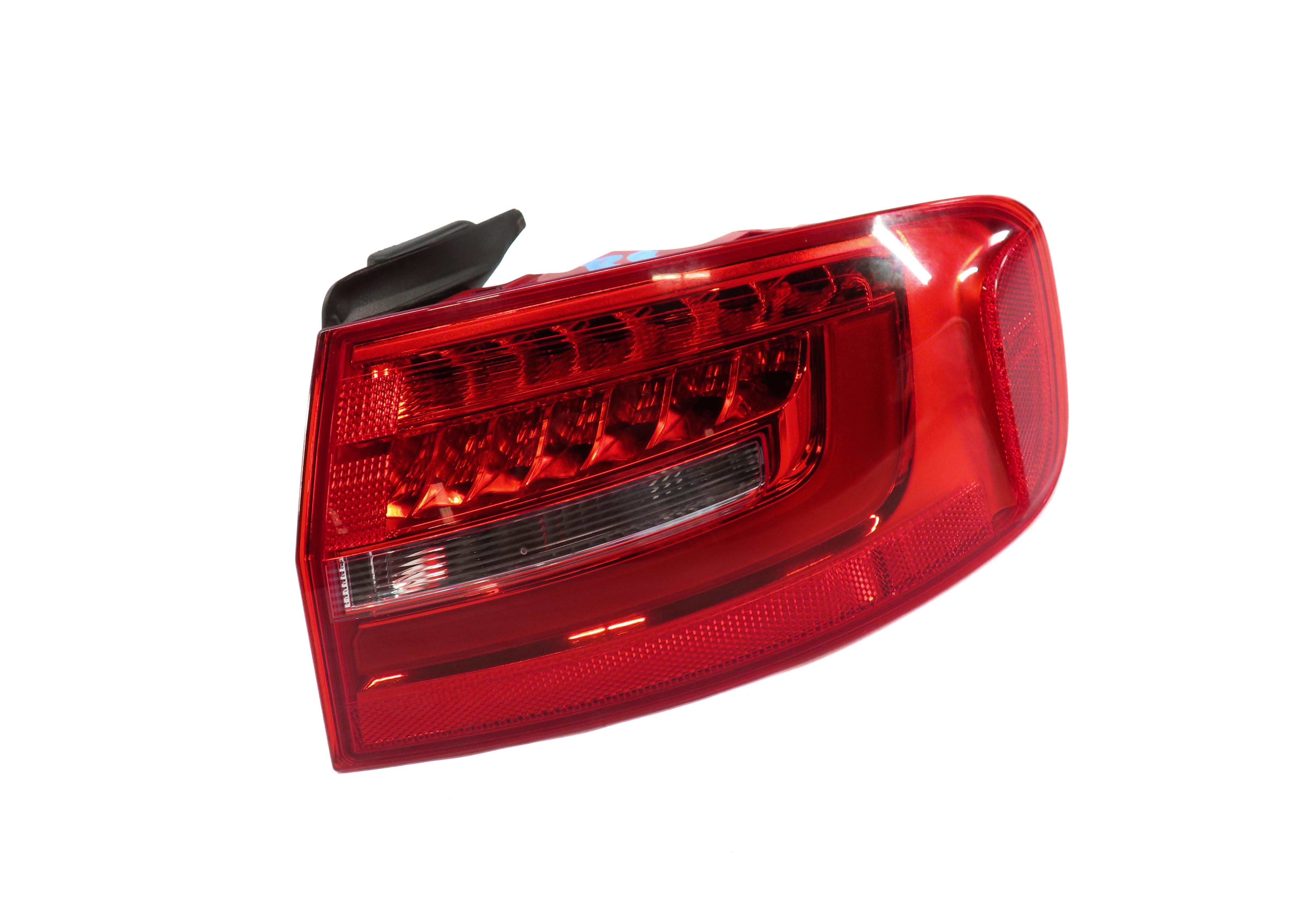 13-16 AUDI A4 S4 B8 8K REAR RIGHT PASSENGER OUTER TAILLIGHT BRAKE LIGHT LAMP LED — exact item pictured