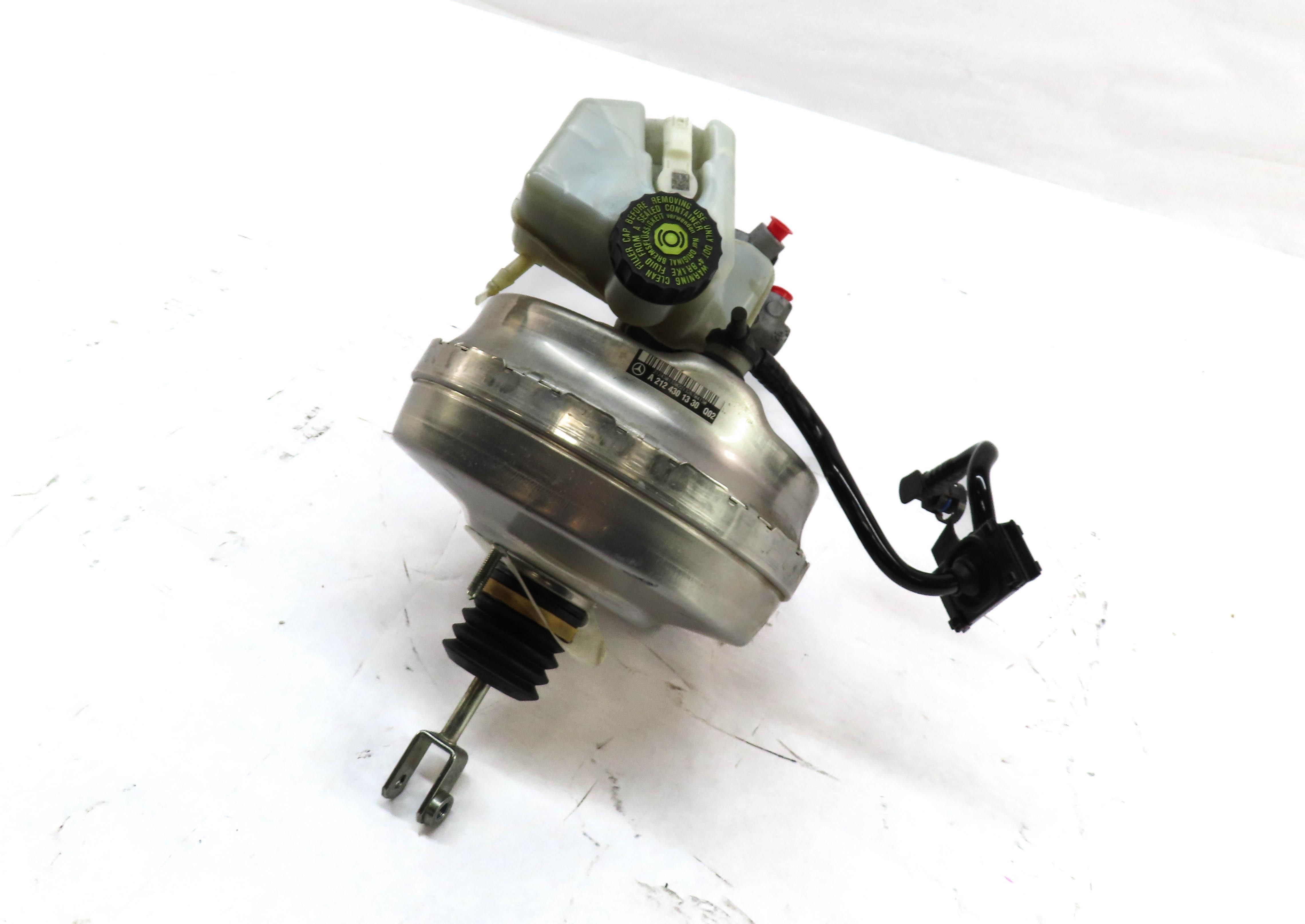 10-14 & 17 MERCEDES COUPE CONVERTIBLE E CLASS W207 BRAKE BOOSTER MASTER CYLINDER — exact item pictured