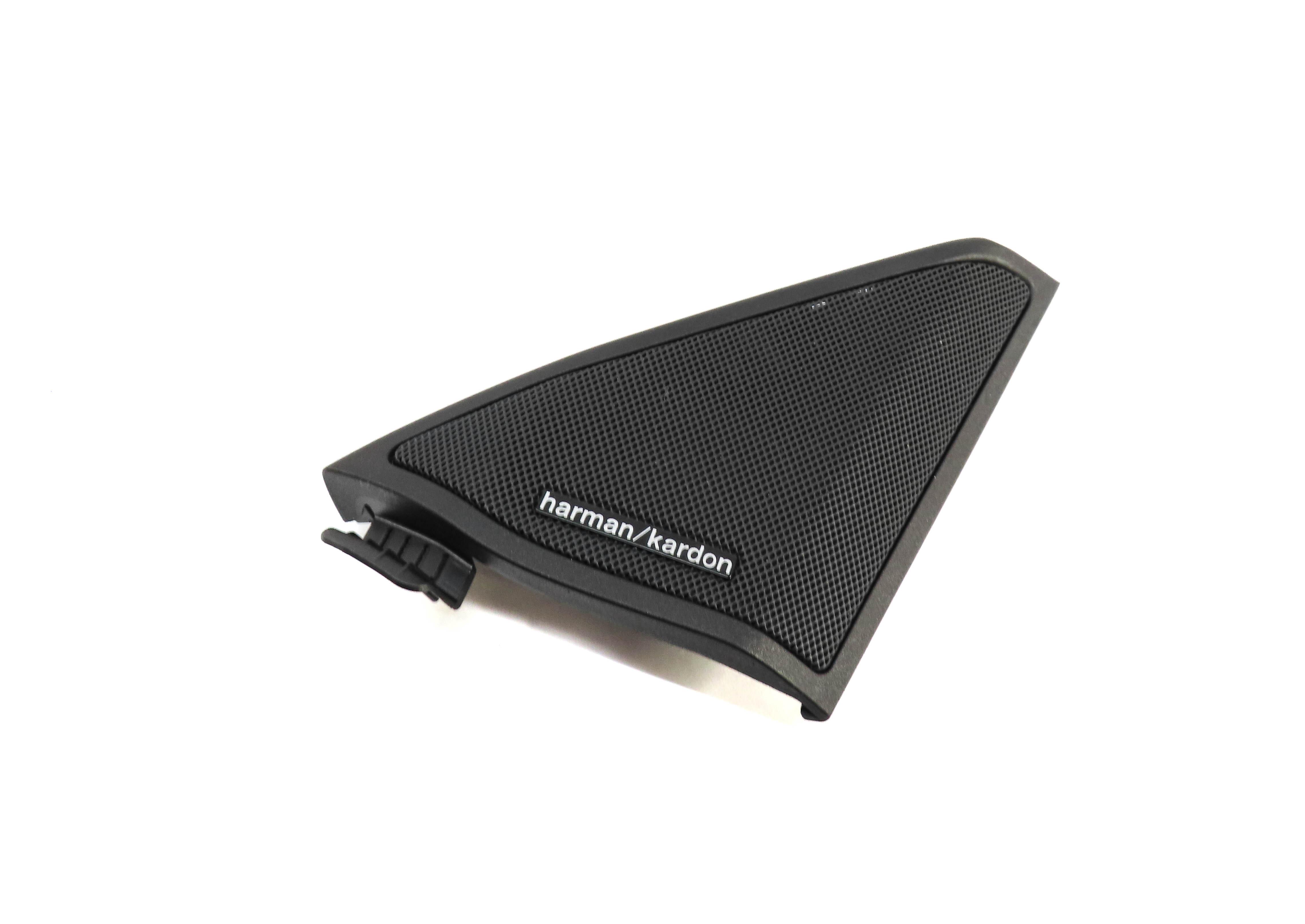 2014 MERCEDES E350 (W212) FRONT RIGHT DOOR HARMAN SPEAKER TRIM COVER (BLACK) — exact item pictured