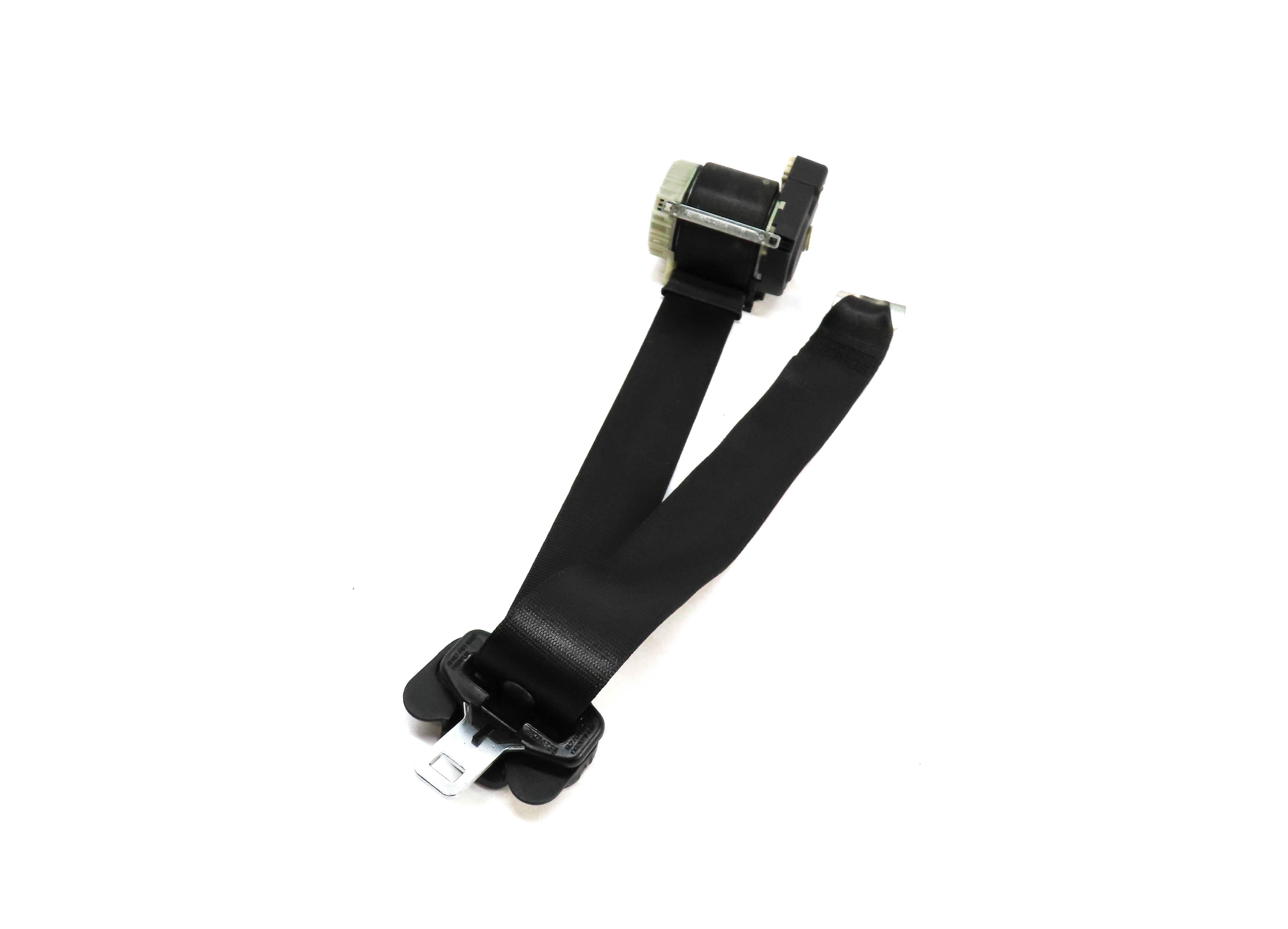 2012 RANGE ROVER L322 REAR RIGHT 2ND ROW SEATBELT RETRACTOR BLACK AH42F611B68BB — exact item pictured