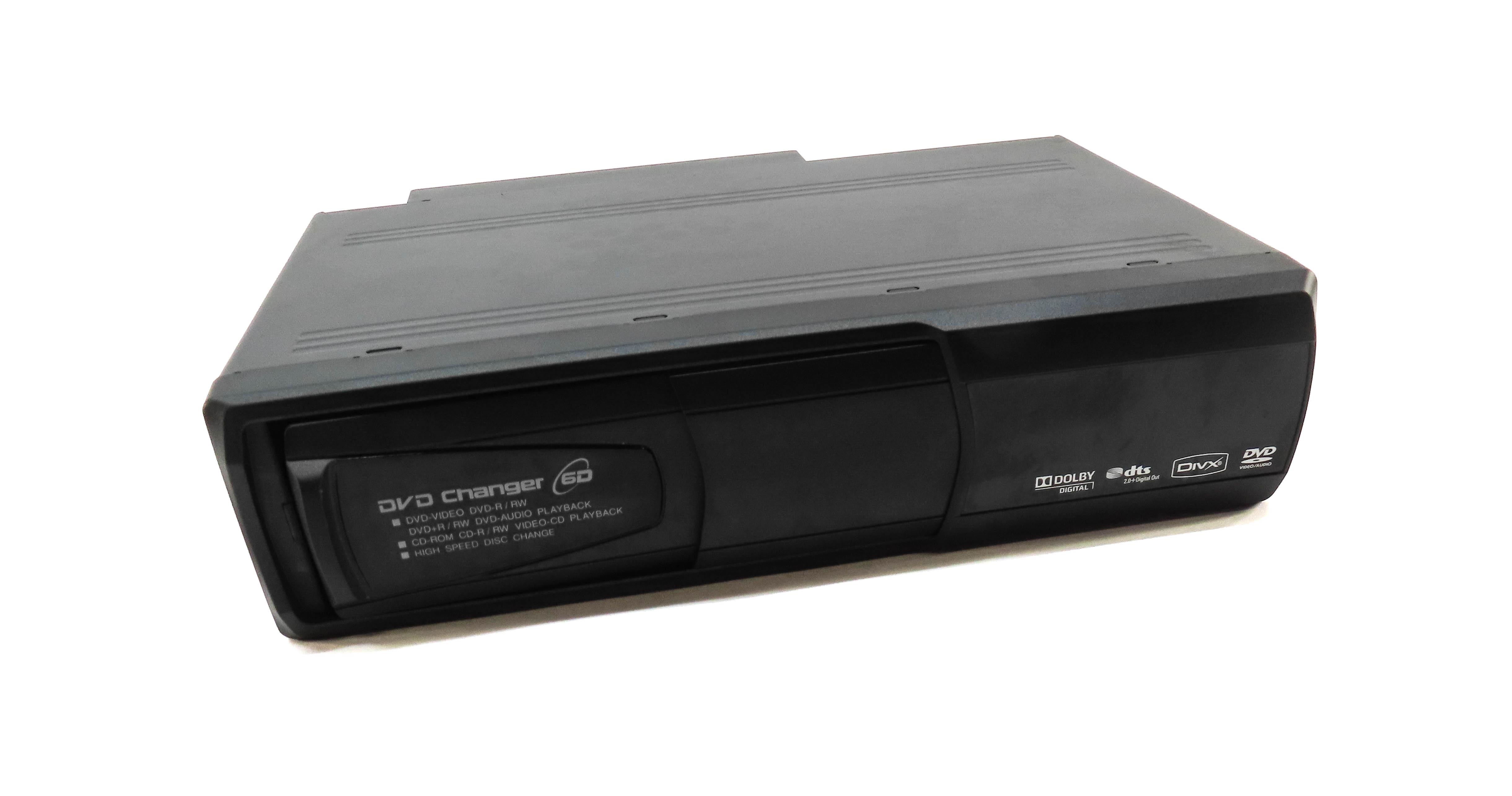 2012 RANGE ROVER (L322) REAR ENTERTAINMENT 6 DISC DVD CHANGER CARTRIDGE PLAYER — exact item pictured