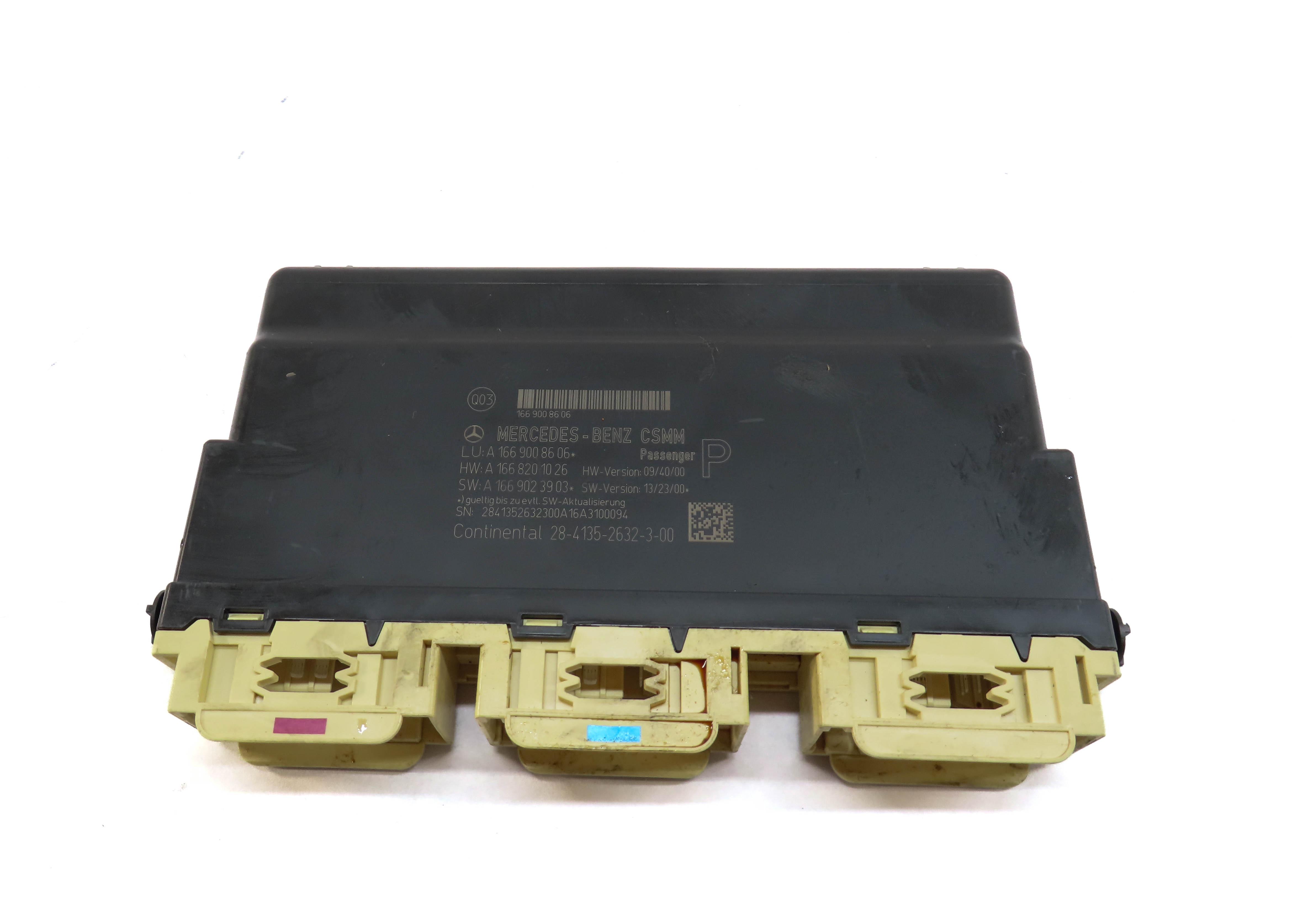 2017 MERCEDES CLA250 (C117 W117) FRONT RIGHT PASSENGER SEAT CONTROL MODULE — exact item pictured