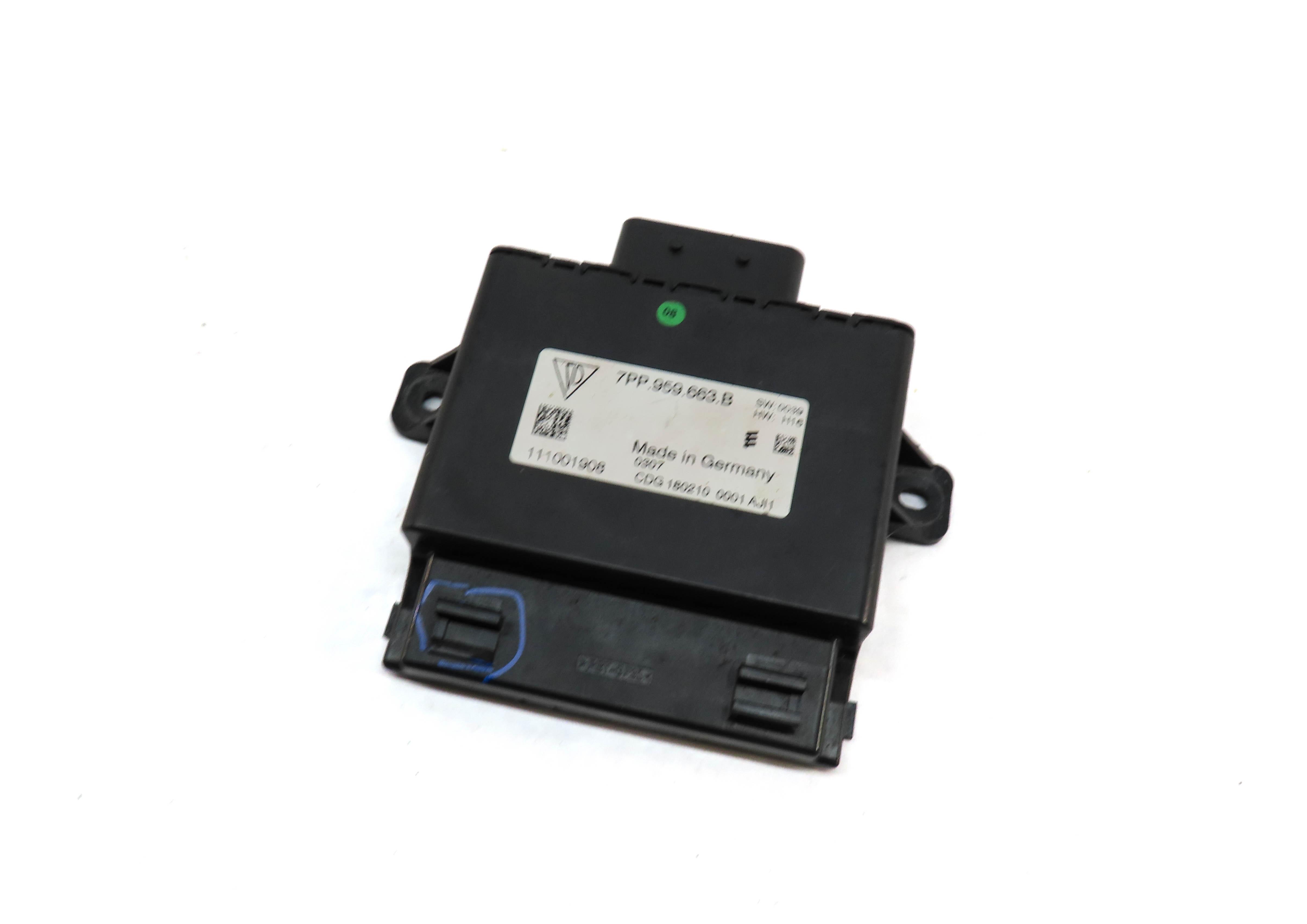 2010 PORSCHE PANAMERA (970 G1) VOLTAGE CONVERTER CONTROL MODULE — exact item pictured