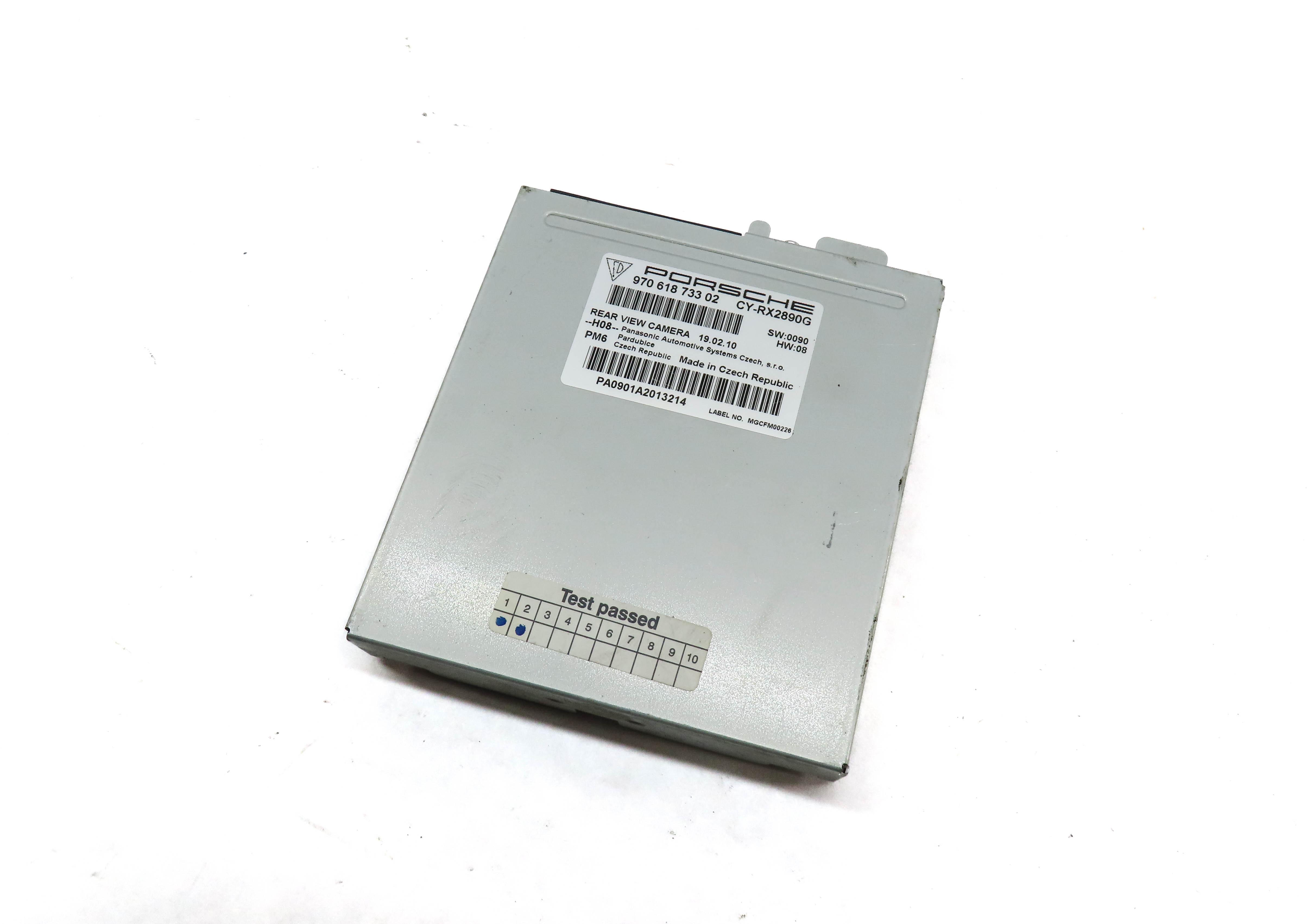 2010 PORSCHE PANAMERA (970 G1) REARVIEW BACKUP REVERSE ASSIST CAMERA MODULE — exact item pictured