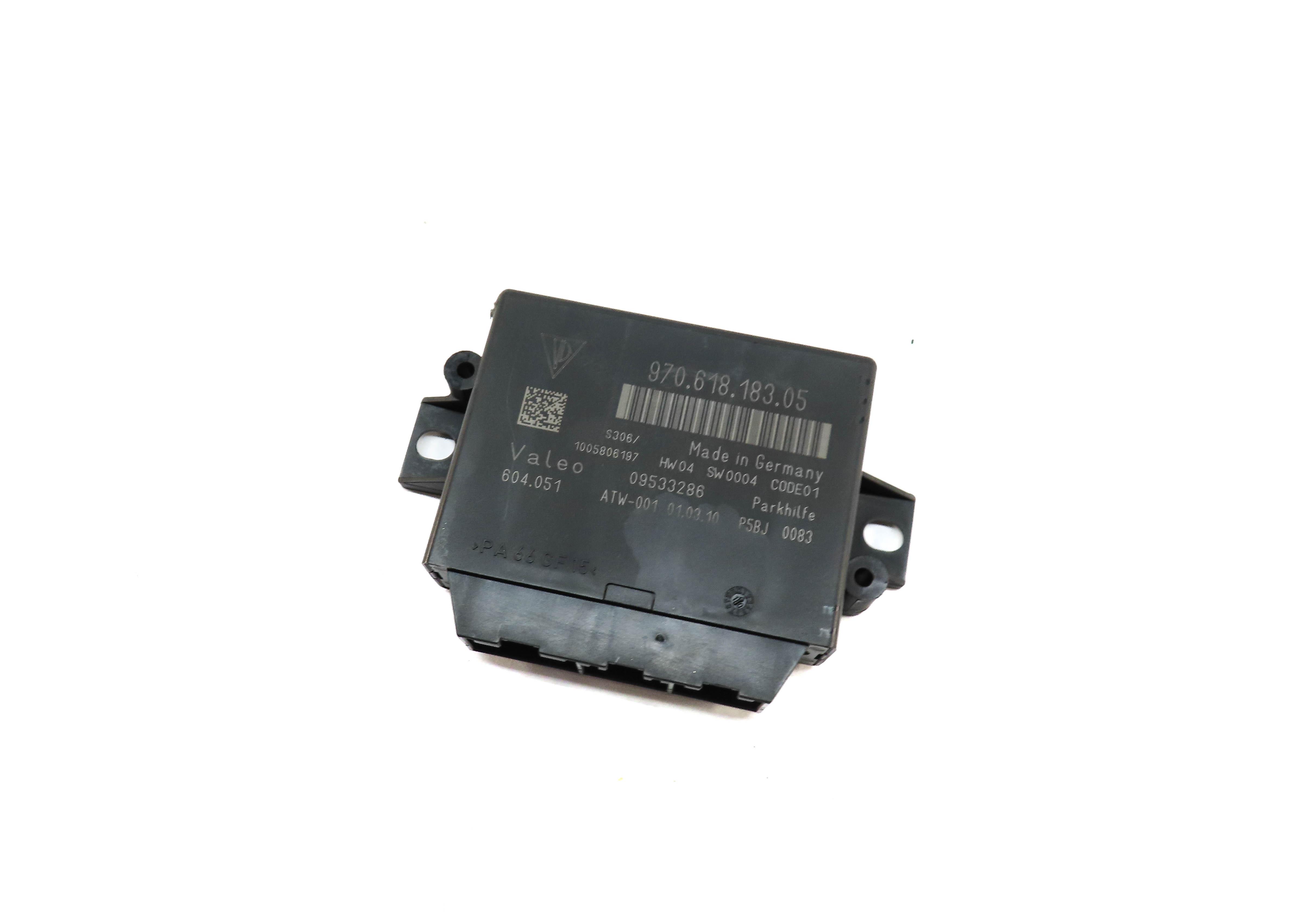 2010 PORSCHE PANAMERA (970 G1) PDC PARK DISTANCE CONTROL MODULE (FRONT & REAR) — exact item pictured