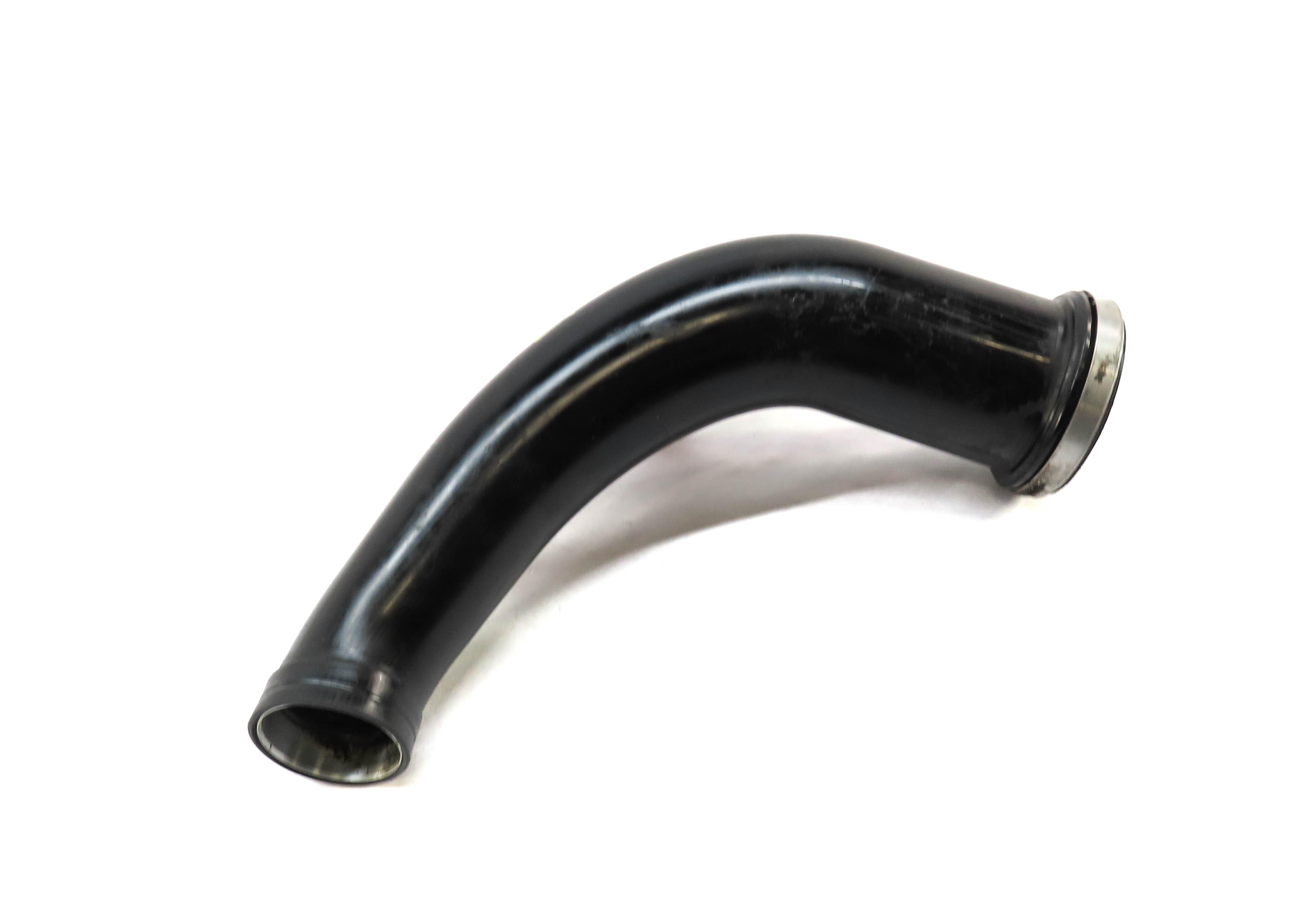 2010 PORSCHE PANAMERA (970 G1) 4.8L TURBO ENGINE LEFT AIR INTAKE PRESSURE PIPE — exact item pictured