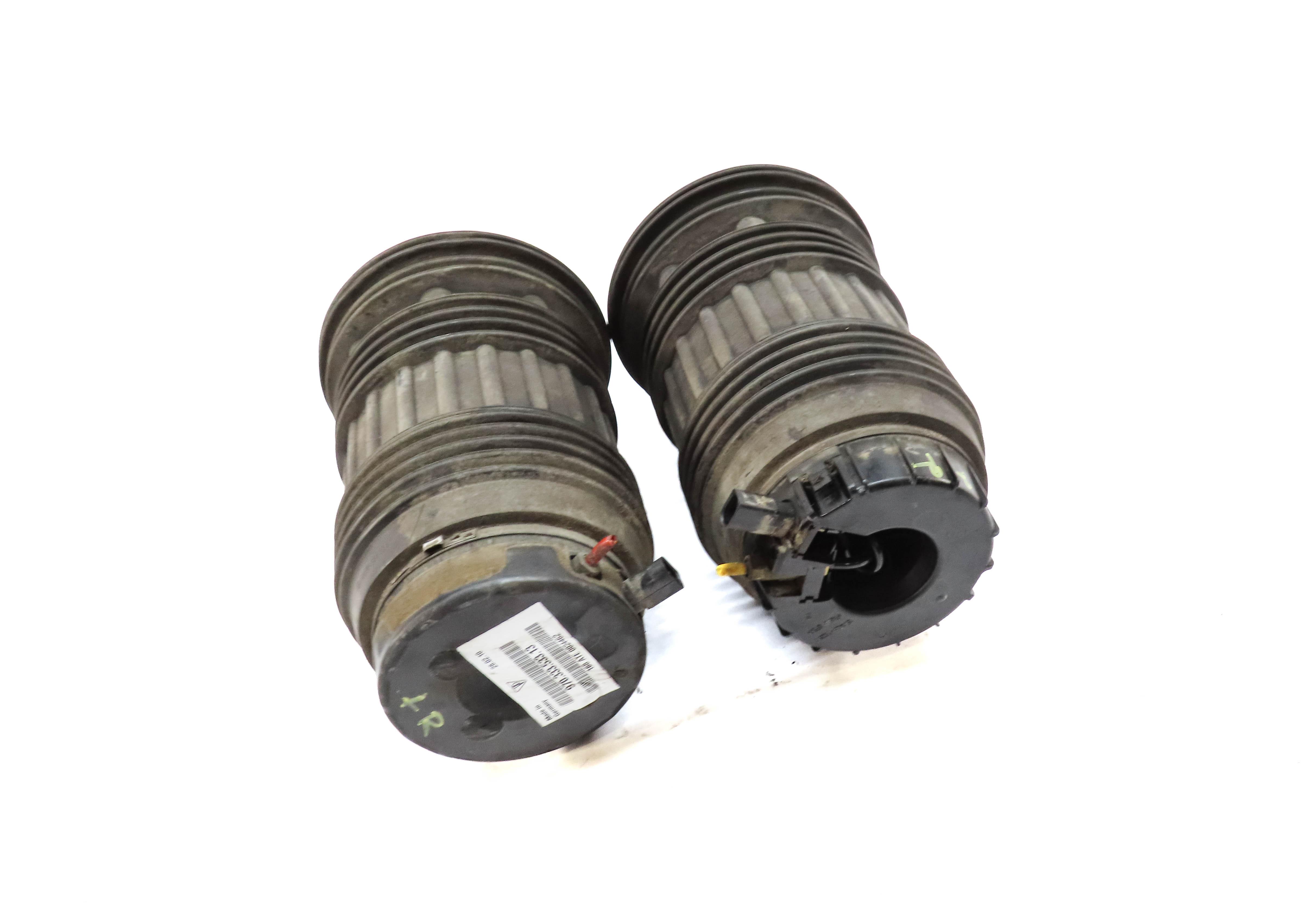 2010-2013 PORSCHE PANAMERA (970 G1) REAR AIR SUSPENSION AIR SPRING SET-2 — exact item pictured