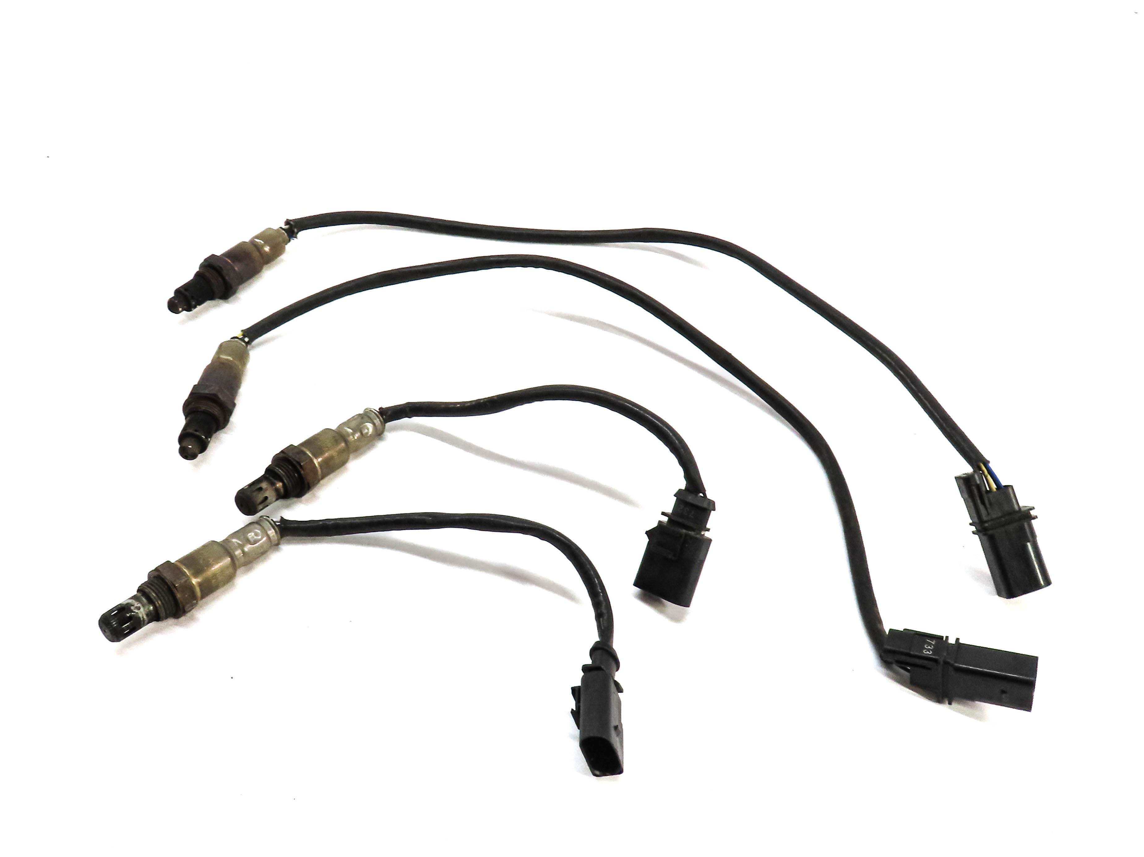 2017 AUDI Q7 (4M) 3.0L SUPER ENGINE (CREC) OXYGEN SENSOR SET OF 4 06E906265 — exact item pictured