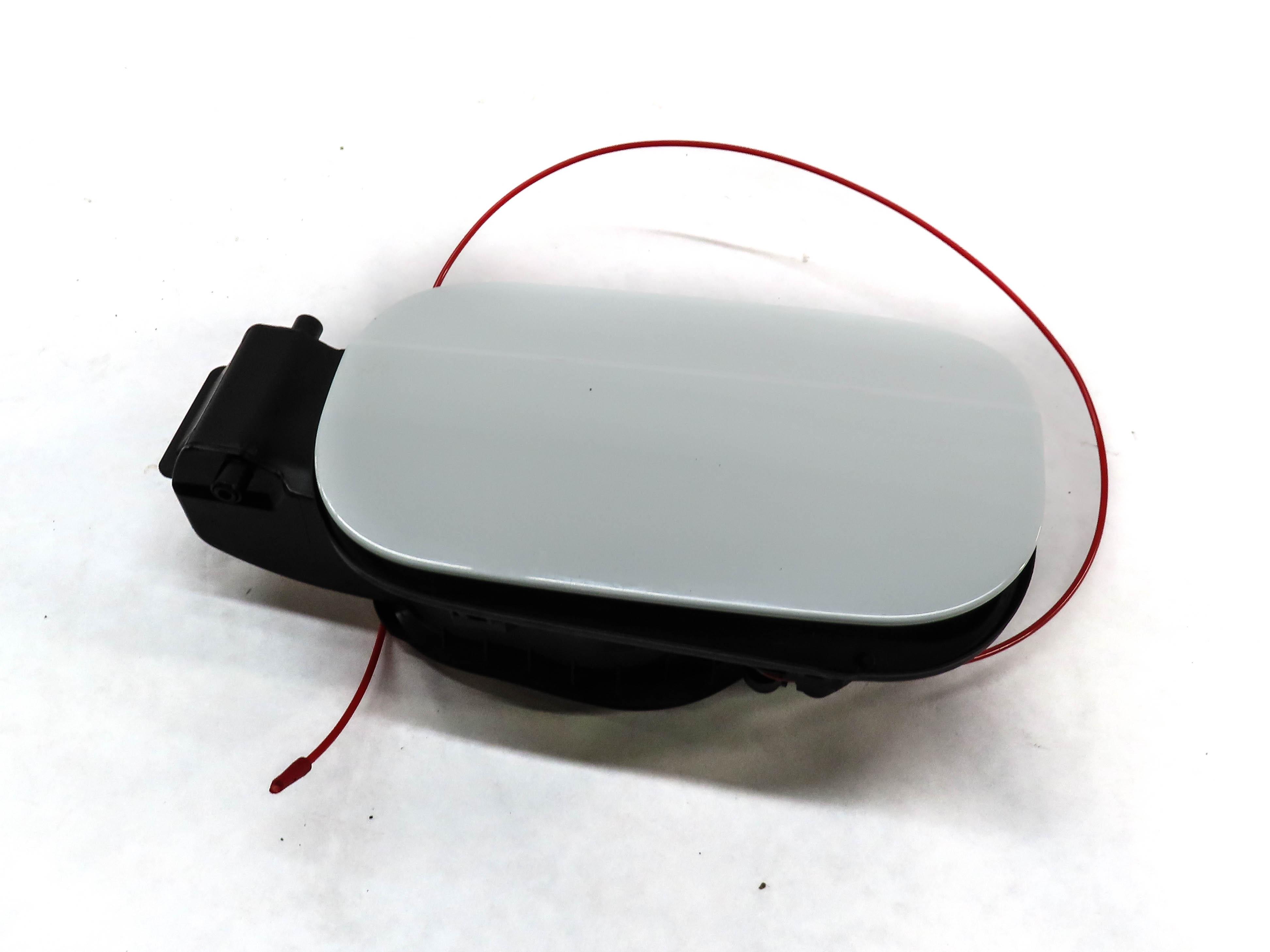 2017-2022 AUDI Q7 (4M) FUEL TANK DOOR TRIM w/ HOUSING (WHITE) — exact item pictured