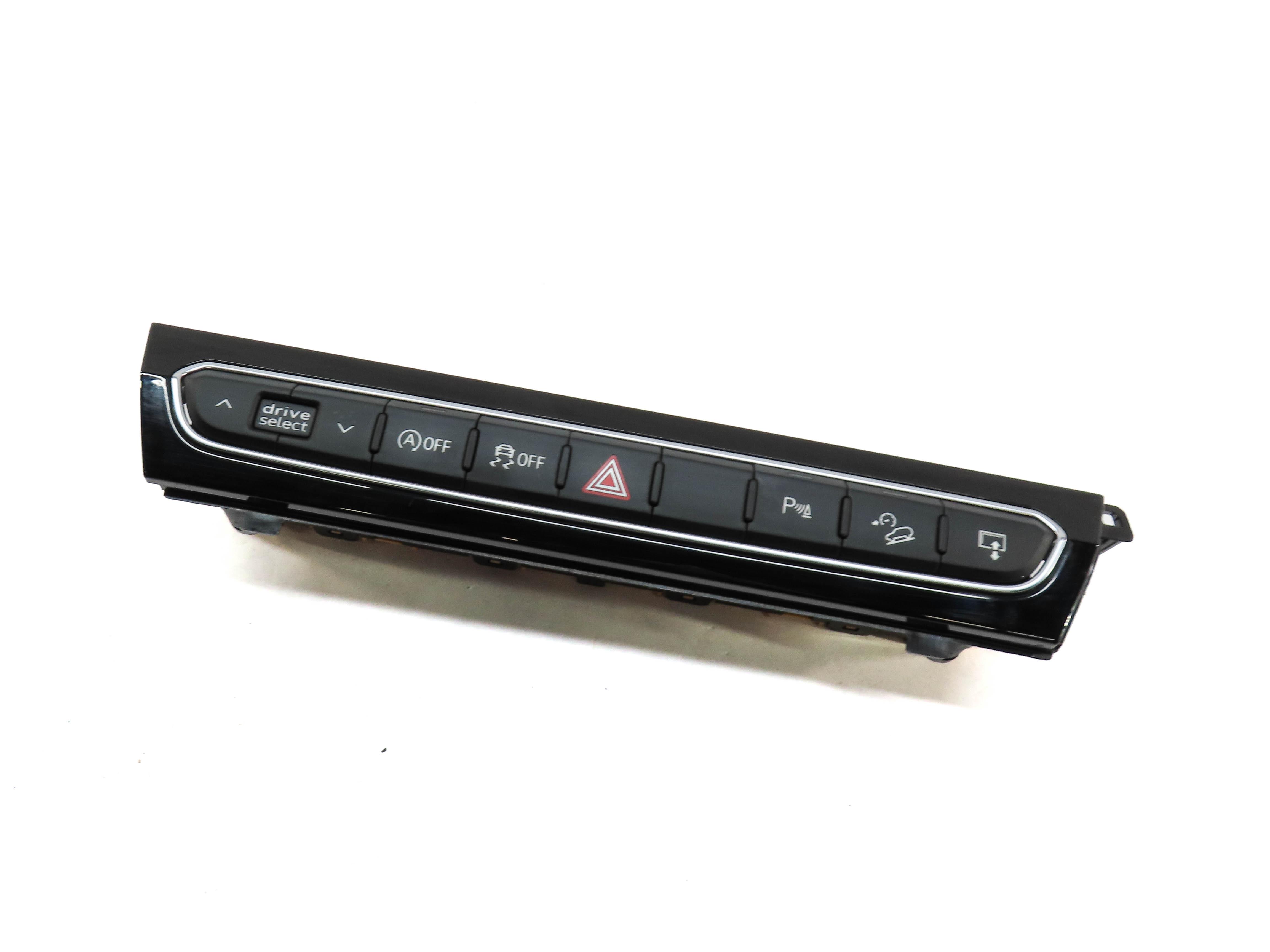 2017 AUDI Q7 (4M) DASH BUTTON PANEL TRACTION CONTROL DRIVE SELECT HAZARD SWITCH — exact item pictured
