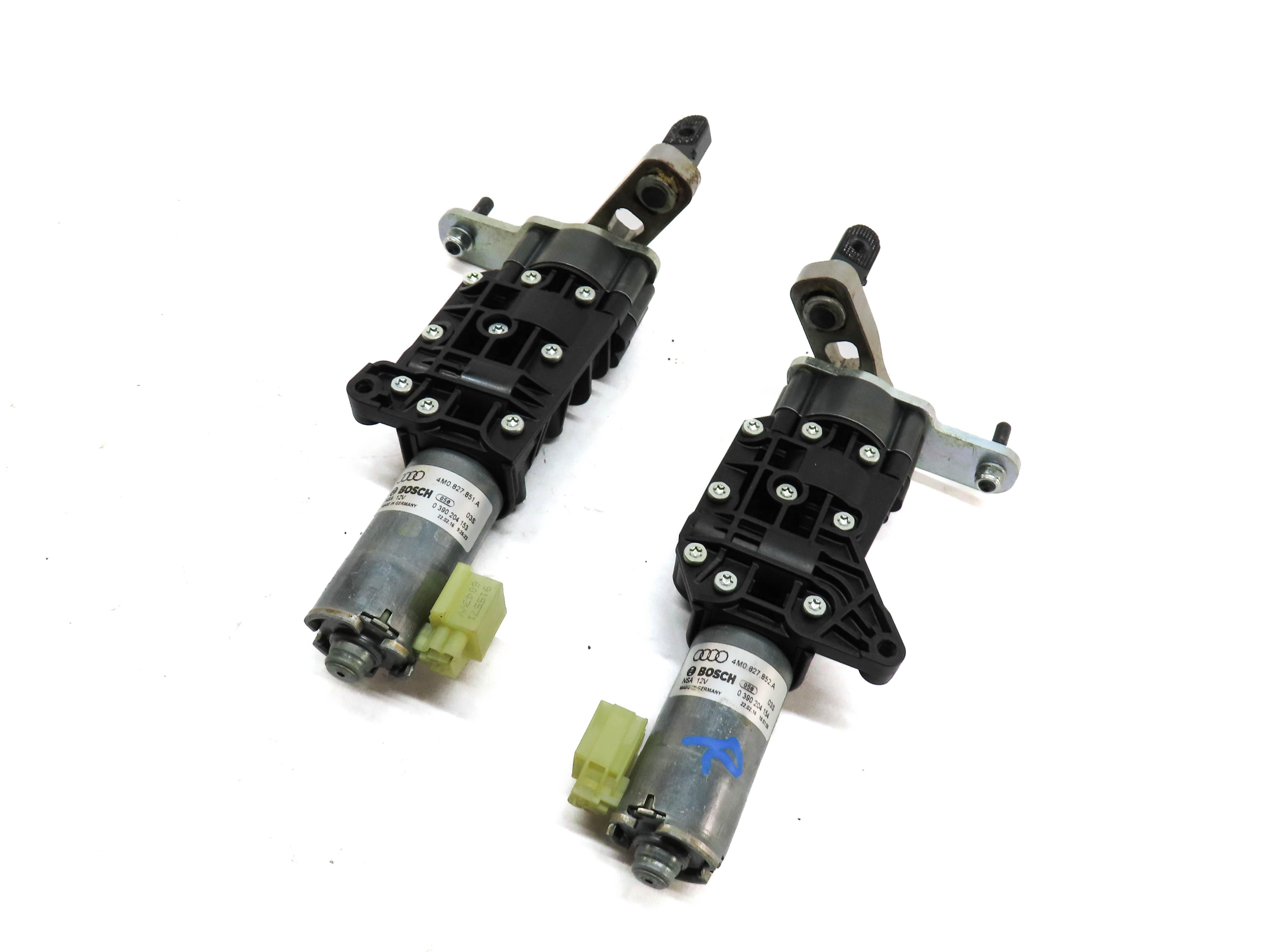 2017-2022 AUDI Q7 (4M) LEFT & RIGHT REAR TRUNK ASSIST DRIVE MOTOR SET-2 — exact item pictured
