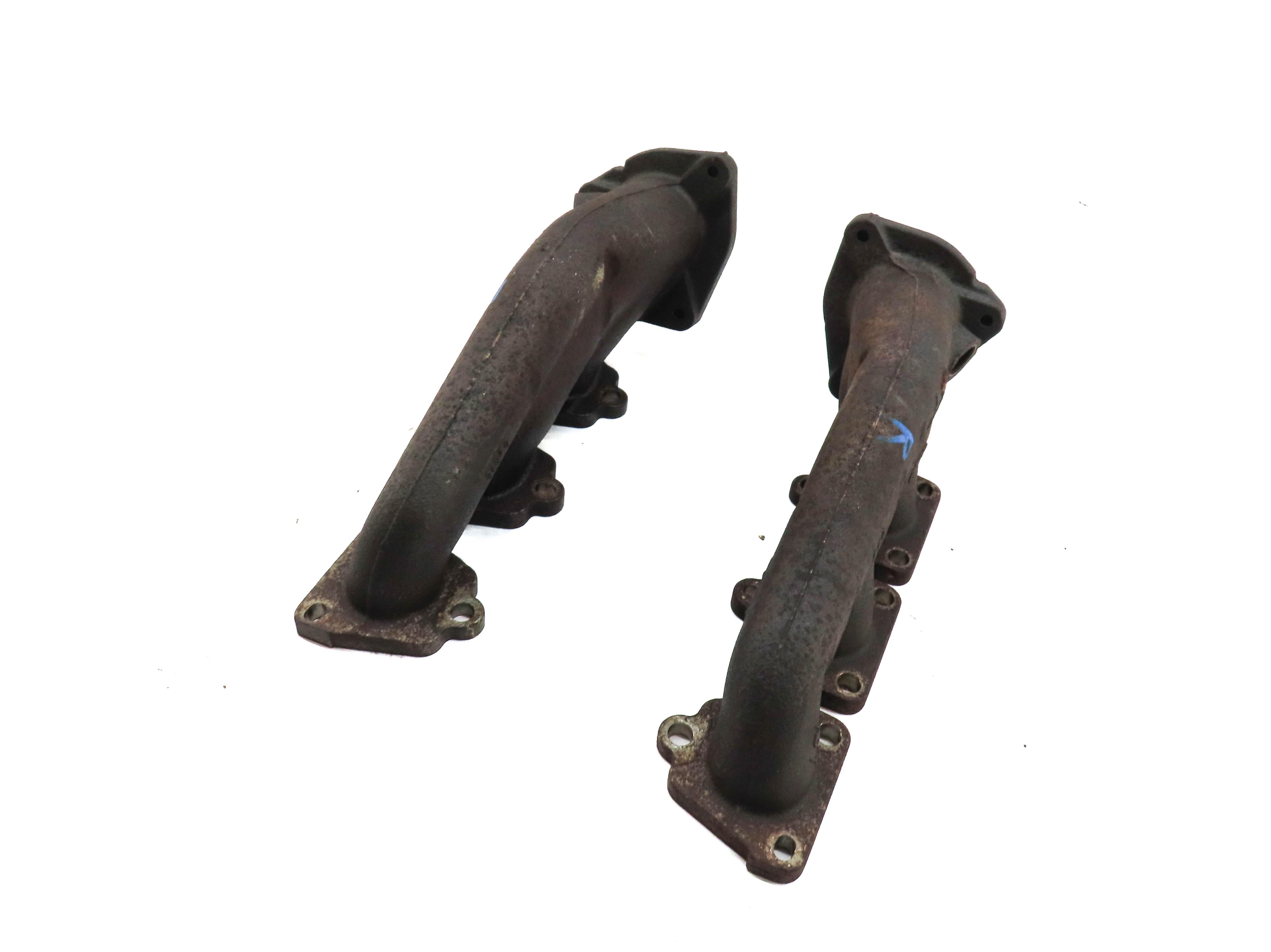 17-19 AUDI A7 Q5 Q7 (C7 B8 4M) 3.0L SUPER LET & RIGHT EXHAUST MANIFOLD SET/2 — exact item pictured