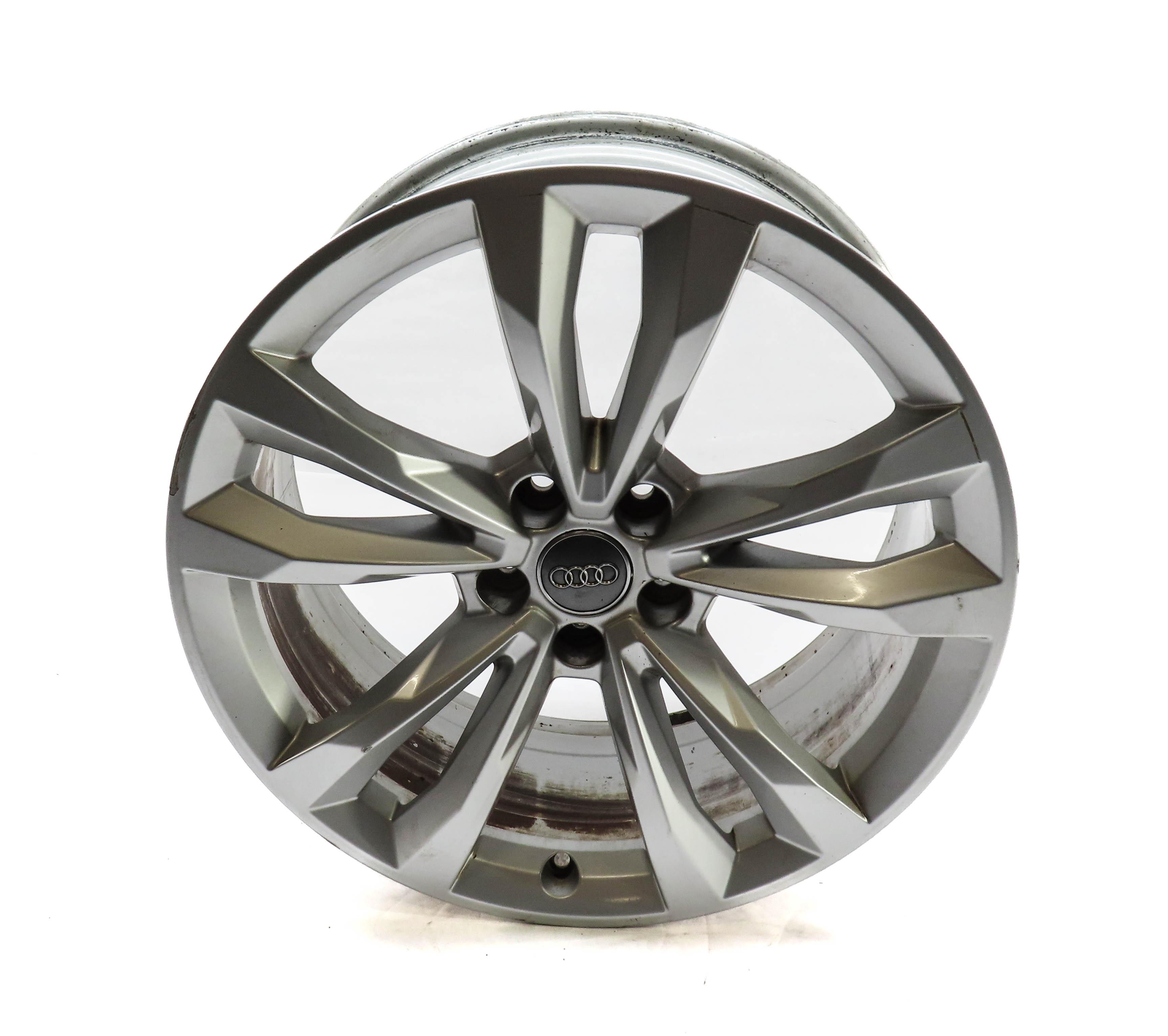 17-19 AUDI Q7 (4M) 19" x 8.5" 5 DOUBLE TWIN SPOKE 5x112mm ALUMINUM WHEEL RIM — exact item pictured