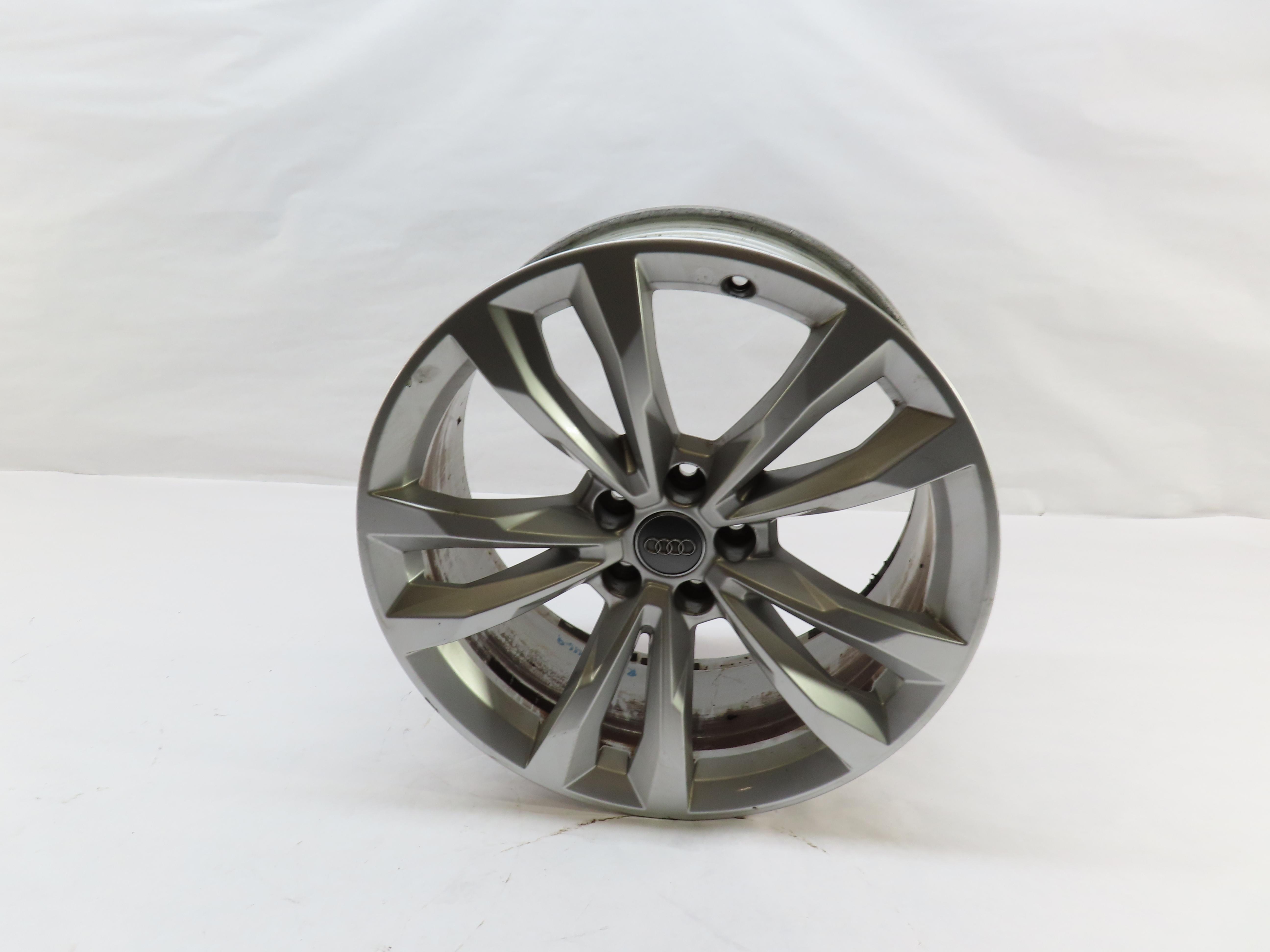 17-19 AUDI Q7 (4M) 19" x 8.5" 5 DOUBLE TWIN SPOKE 5x112mm ALUMINUM WHEEL RIM — exact item pictured