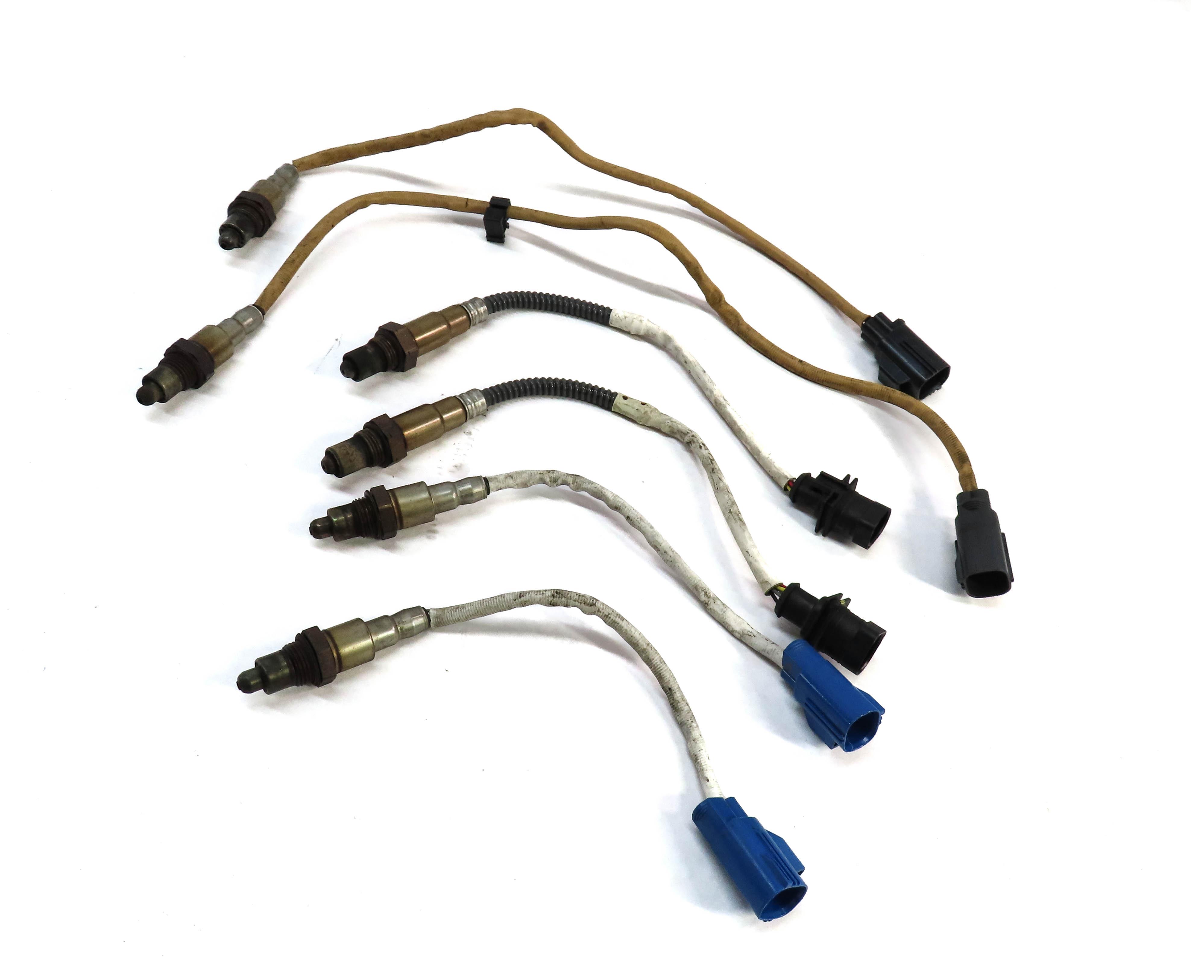2015 RANGE ROVER SPORT (L494) 3.0L SUPER PRE POST CAT O2 OXYGEN SENSOR SET 6 — exact item pictured