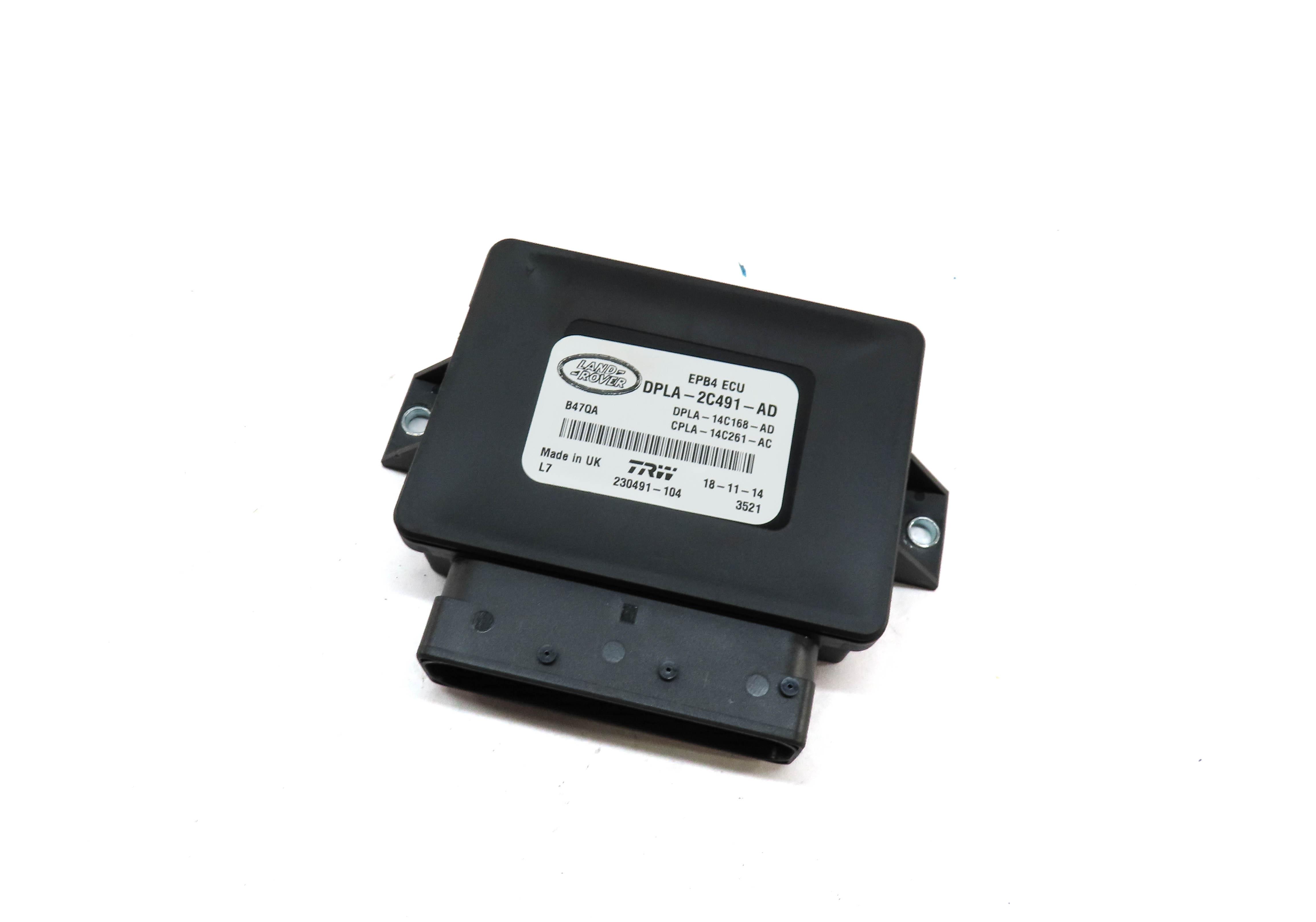 2015 RANGE ROVER SPORT (L494) EMERGENCY HILL PARKING E-BRAKE CONTROL MODULE — exact item pictured
