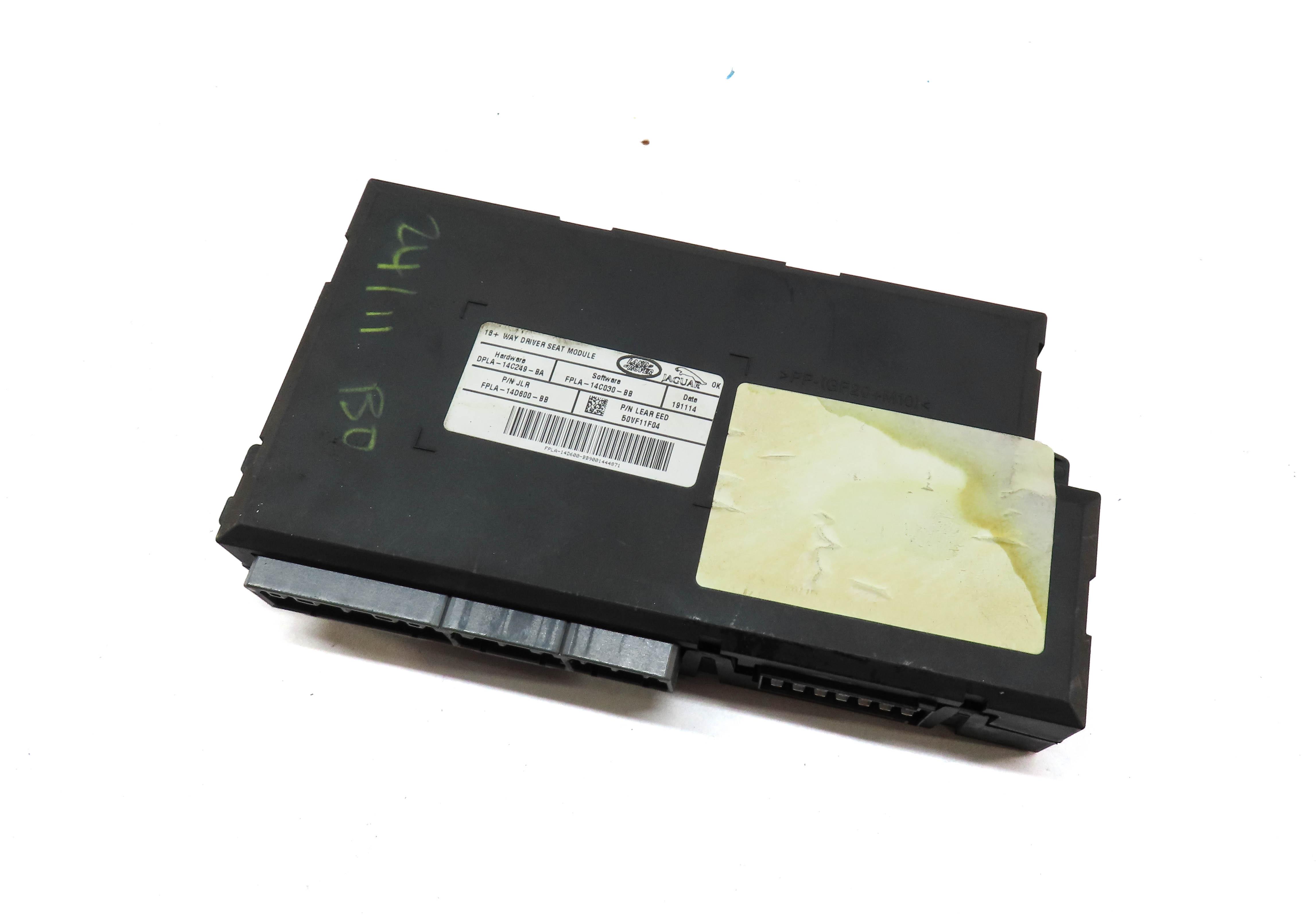 2015 RANGE ROVER SPORT (L494) FRONT LEFT DRIVER SEAT CONTROL MODULE — exact item pictured