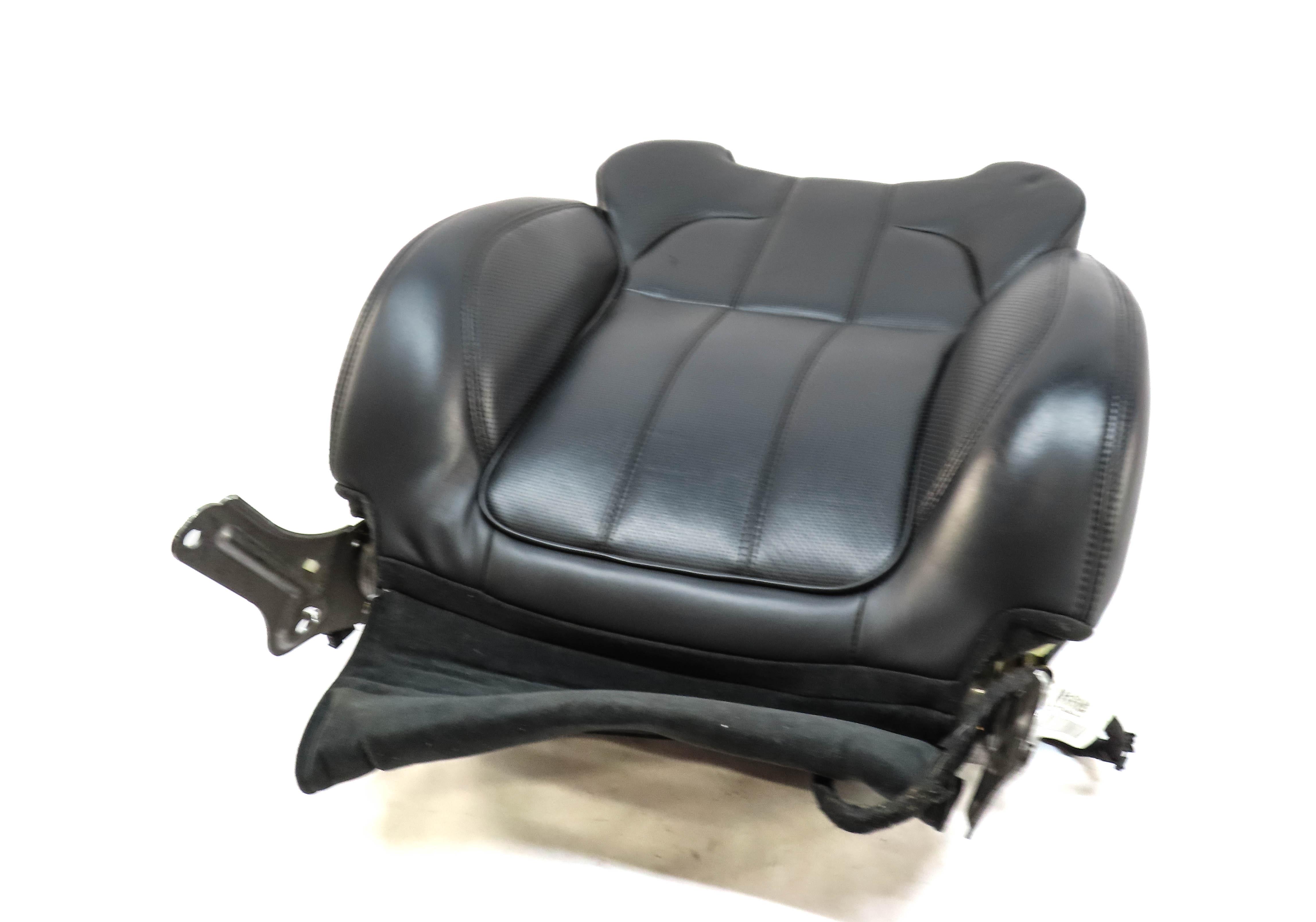 2015 RANGE ROVER SPORT L494 FRONT LEFT DRIVER UPPER HEATED SEAT CUSHION (BLACK) — exact item pictured