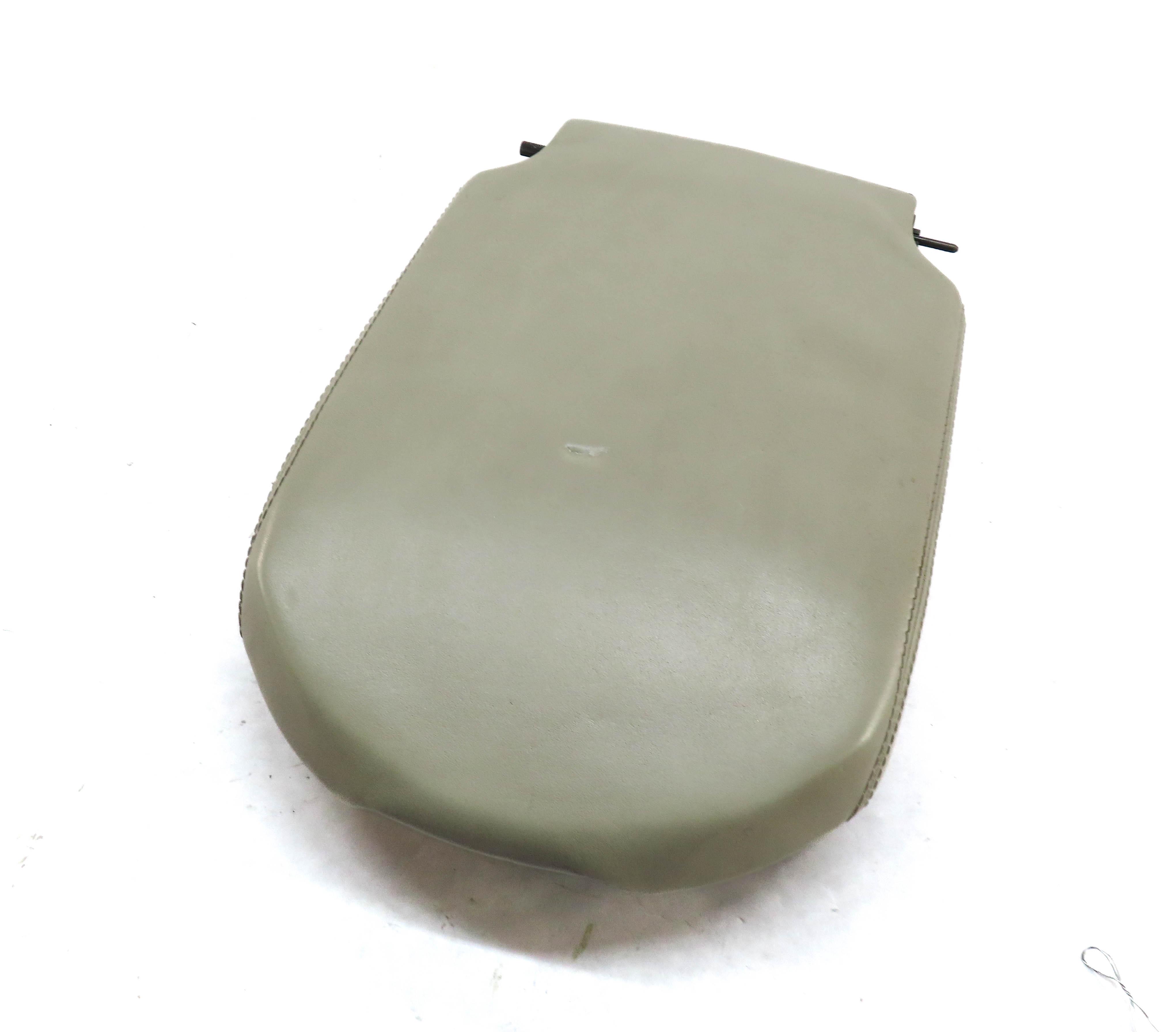 13-15 RANGE ROVER SPORT (L405 L494) FRONT CONSOLE ARMREST STORAGE LID (ALMOND) — exact item pictured
