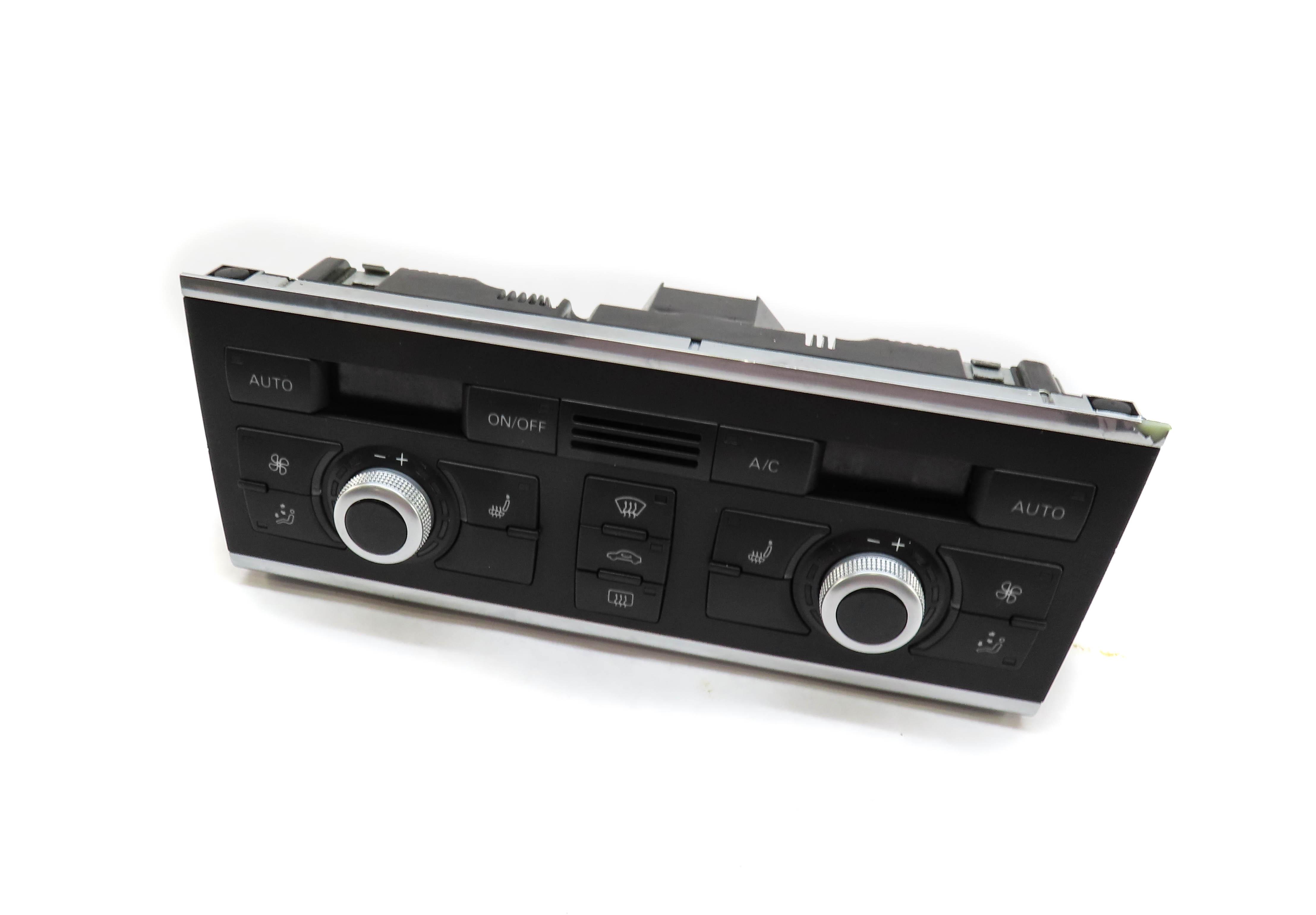 2013-2015 AUDI Q7 (4L) HEATER AC TEMPERATURE CLIMATE CONTROL PANEL (HEATED SEAT) — exact item pictured