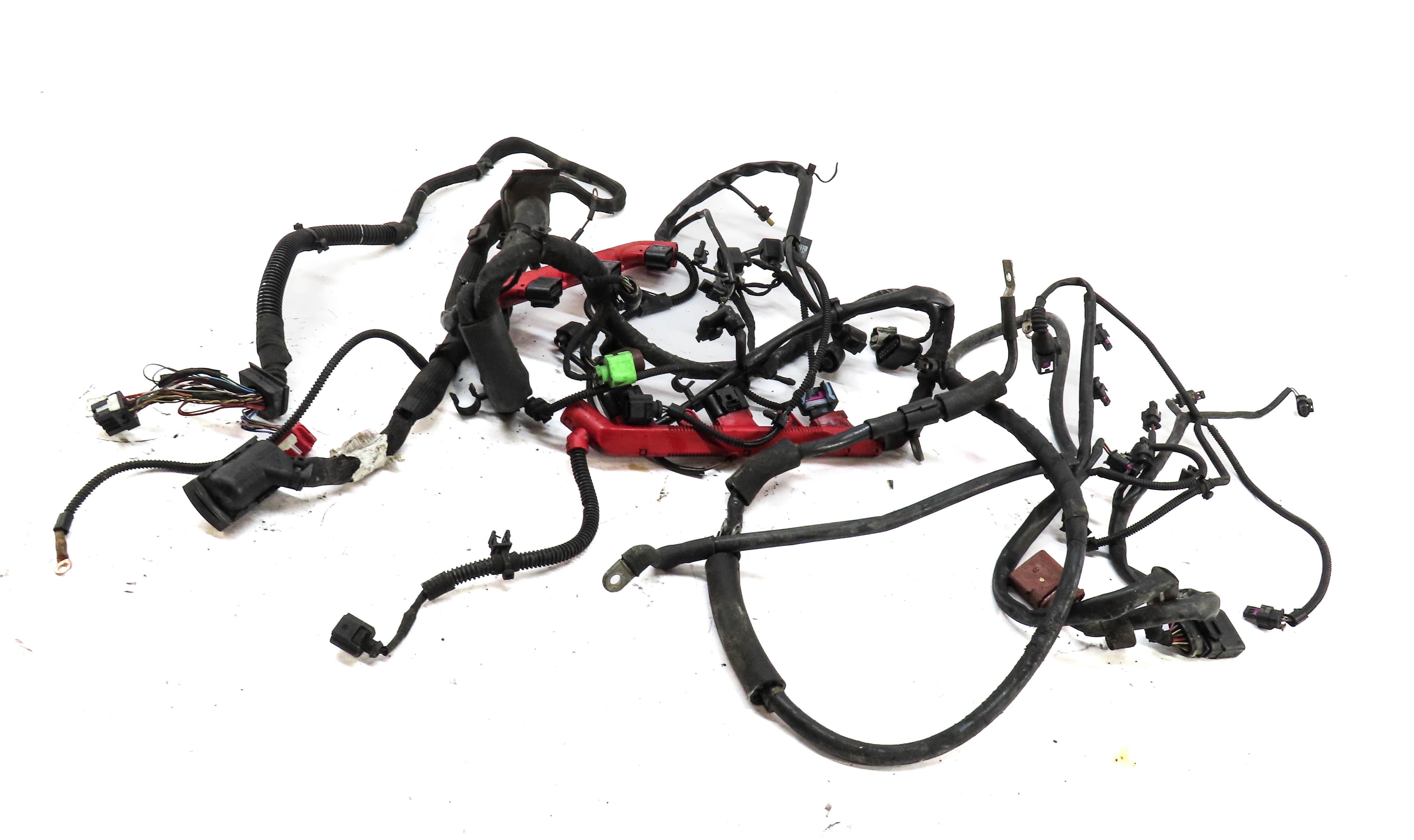 2015 AUDI Q7 (4L) 3.0L CTWB SUPERCHARGED ENGINE WIRE WIRING HARNESS LOOM — exact item pictured