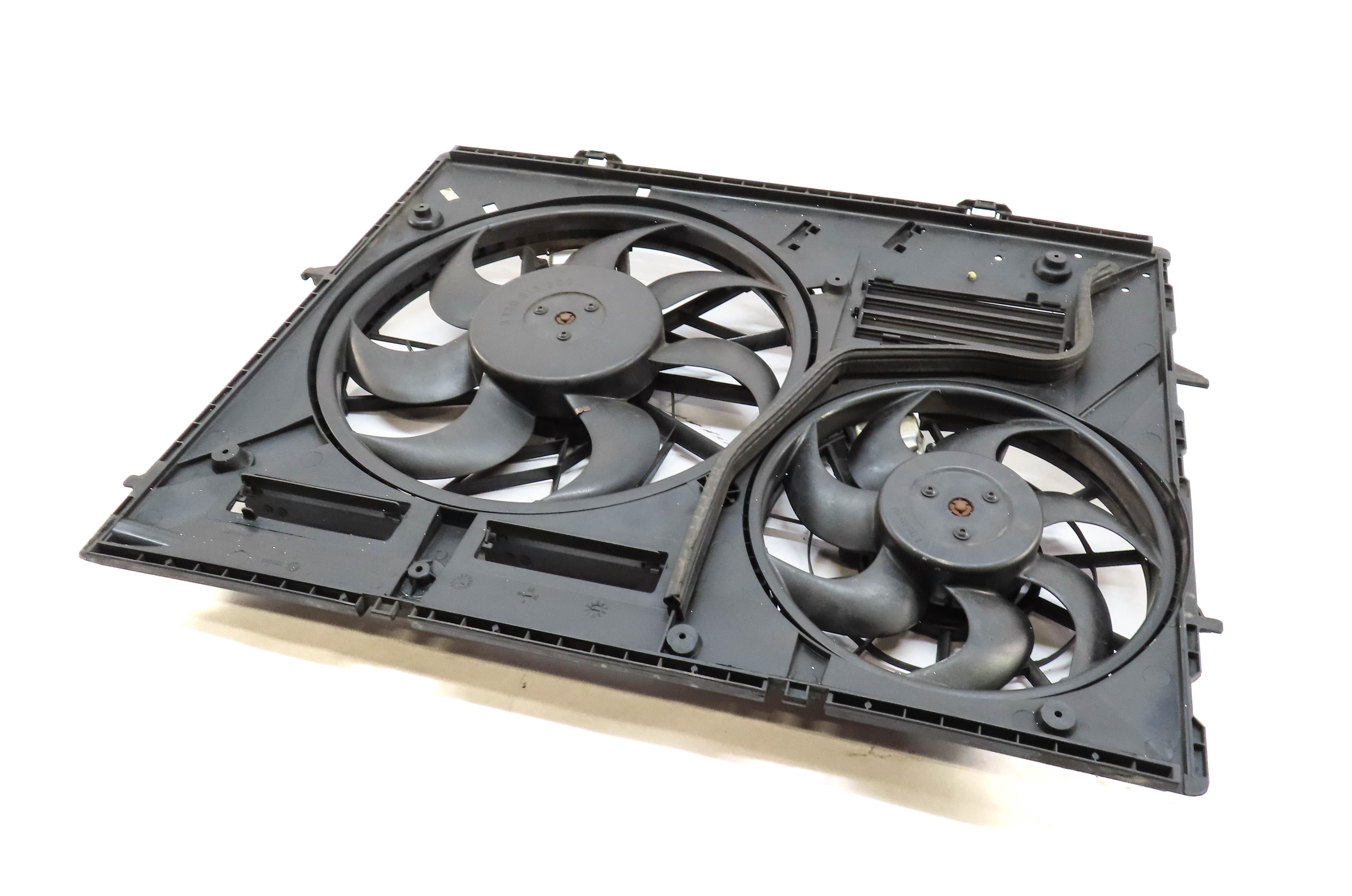 11-15 AUDI Q7 (4L) 3.0L ENGINE RADIATOR COOLING FAN (FOR MODELS w/ HITCH OPTION) — exact item pictured