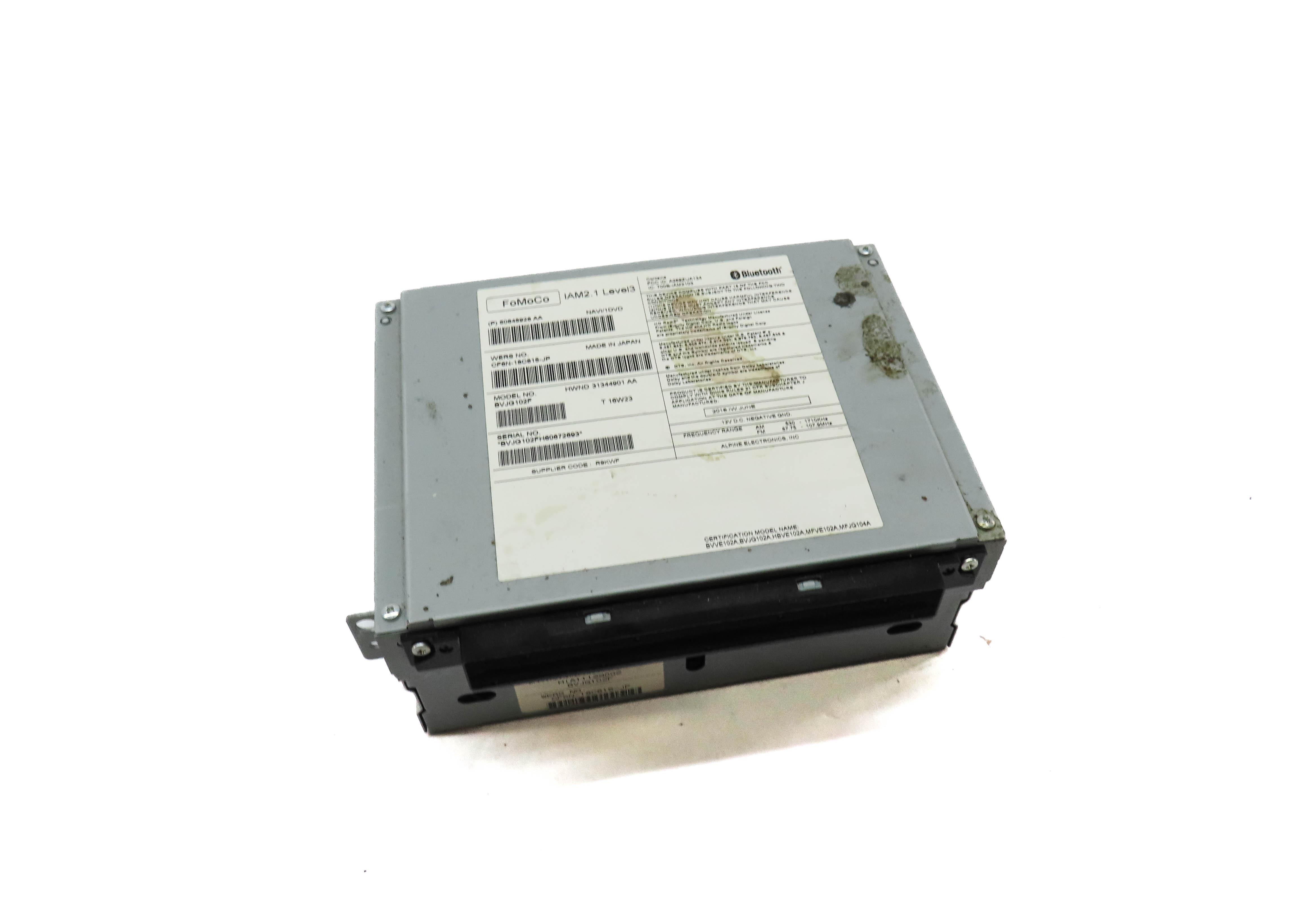 2016 LAND ROVER LR4 CD PLAYER RADIO STEREO HEAD UNIT CF6N18C815JP — exact item pictured