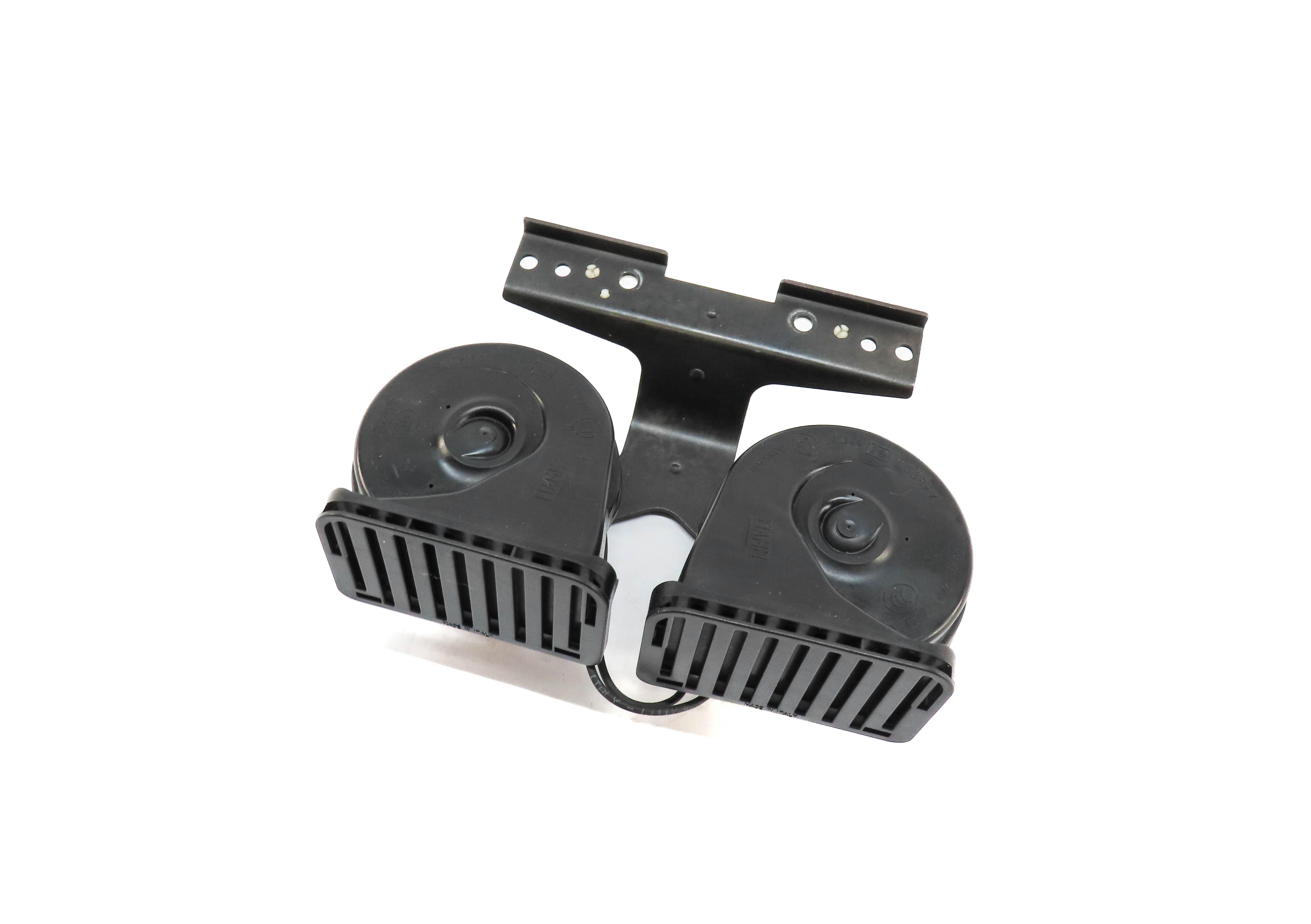 2010-2016 RANGE ROVER SPORT (L320) LR4 - HIGH & LOW TONE SAFETY HORN SET — exact item pictured