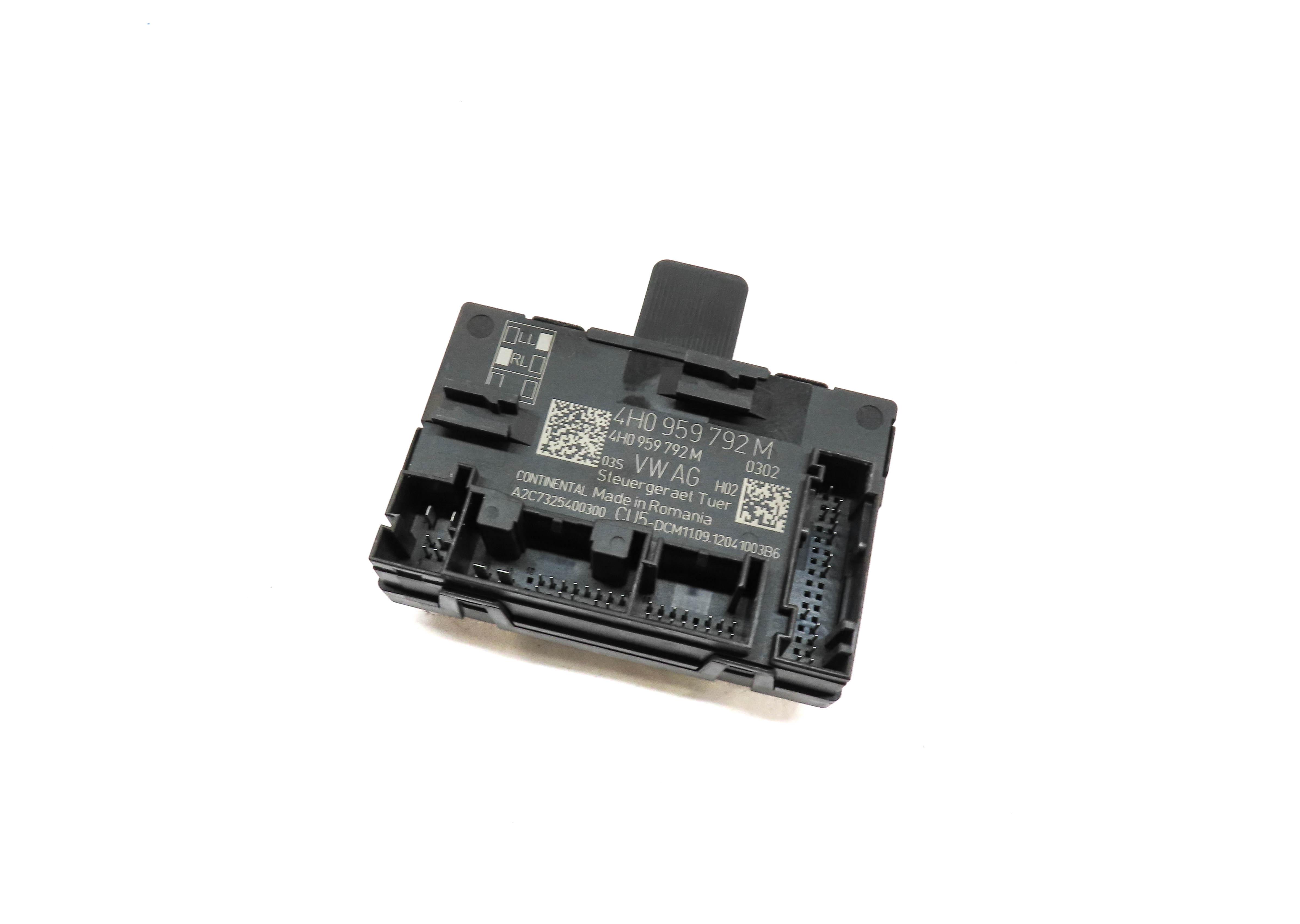 2013 PORSCHE CAYENNE (958) FRONT RIGHT PASSENGER DOOR CONTROL MODULE — exact item pictured