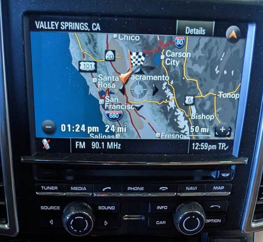 2011-2016 PORSCHE CAYENNE (958) RADIO STEREO GPS NAVIGATION CD DVD HEAD UNIT — exact item pictured