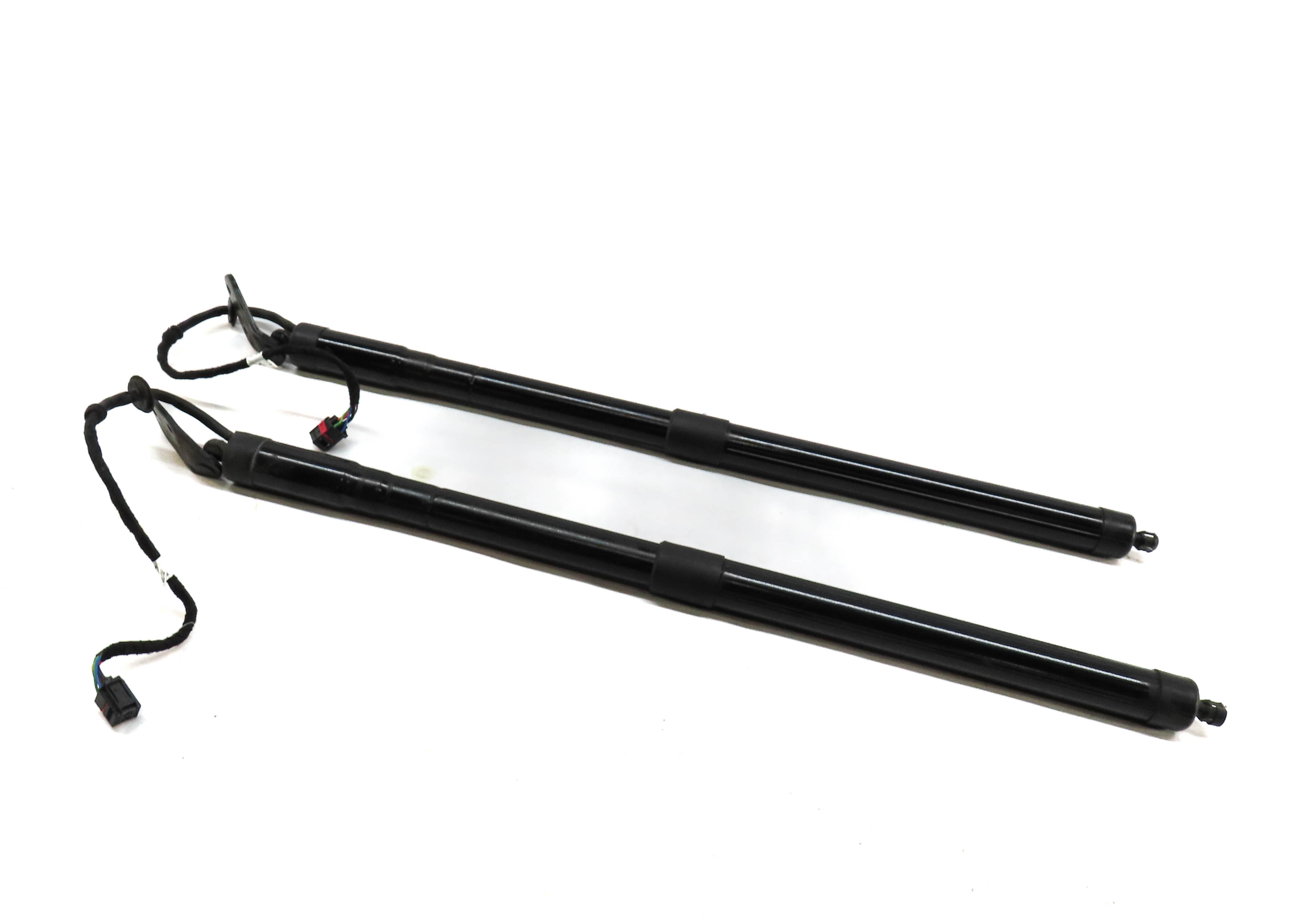 11-13 PORSCHE CAYENNE (958) REAR LEFT & RIGHT TRUNK SHOCK STRUT SET (ELECTRIC) — exact item pictured