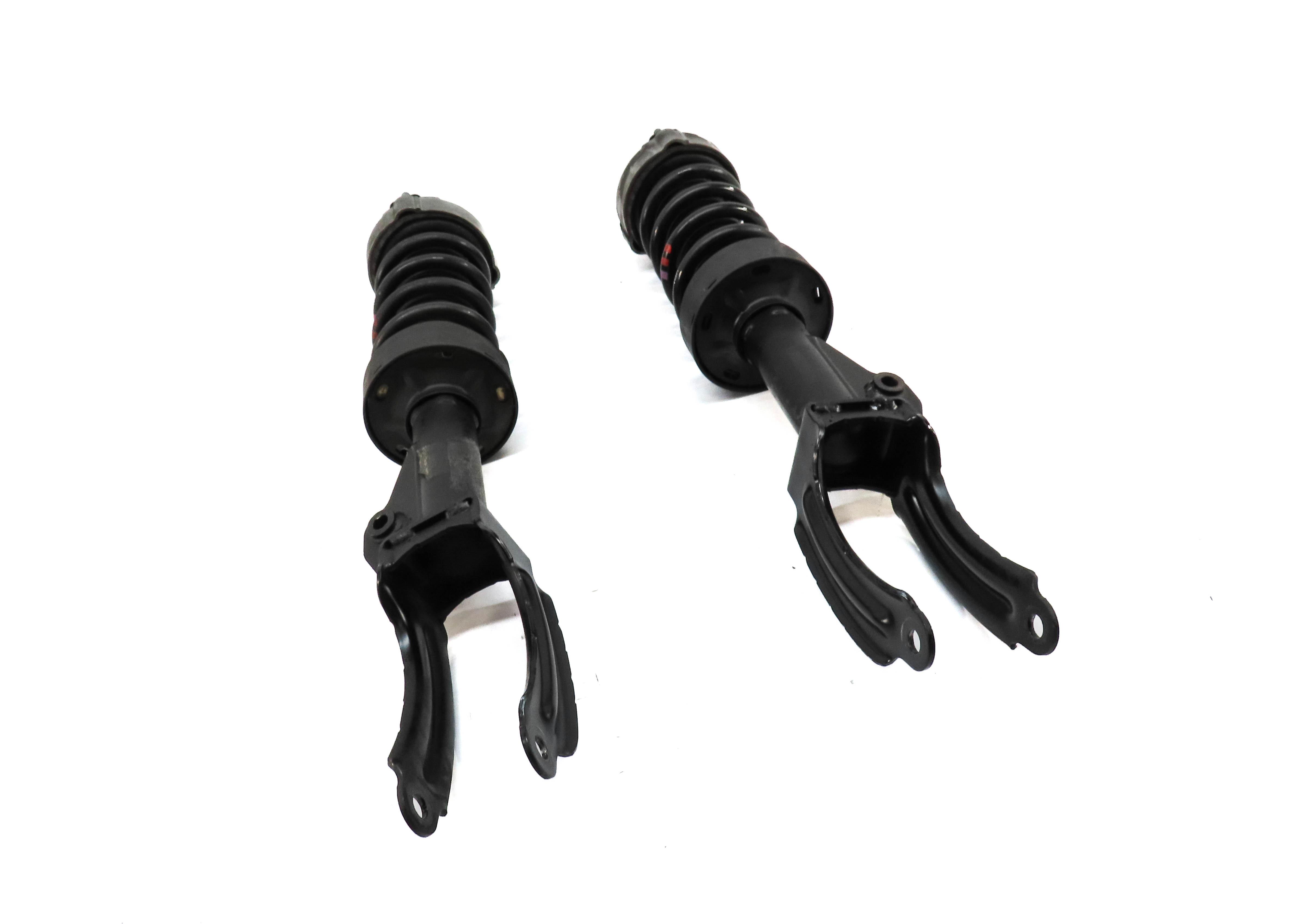 2011-2018 PORSCHE CAYENNE (958) FRONT LEFT & RIGHT SUSPENSION SHOCK STRUT SET-2 — exact item pictured