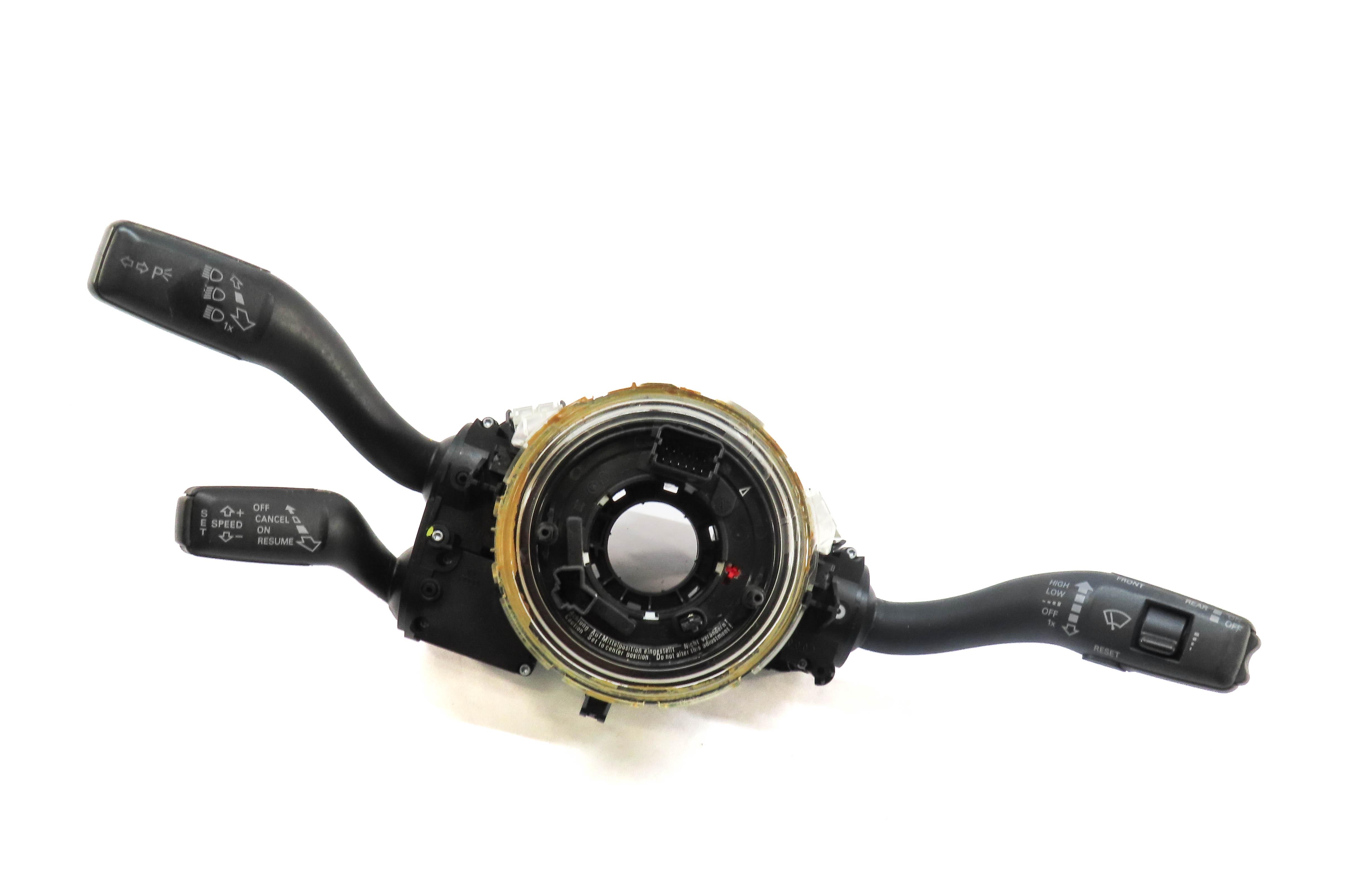 2009-2015 AUDI Q7 (4L) STEERING COLUMN BLINKER WIPER CRUISE COMBINATION SWITCH — exact item pictured