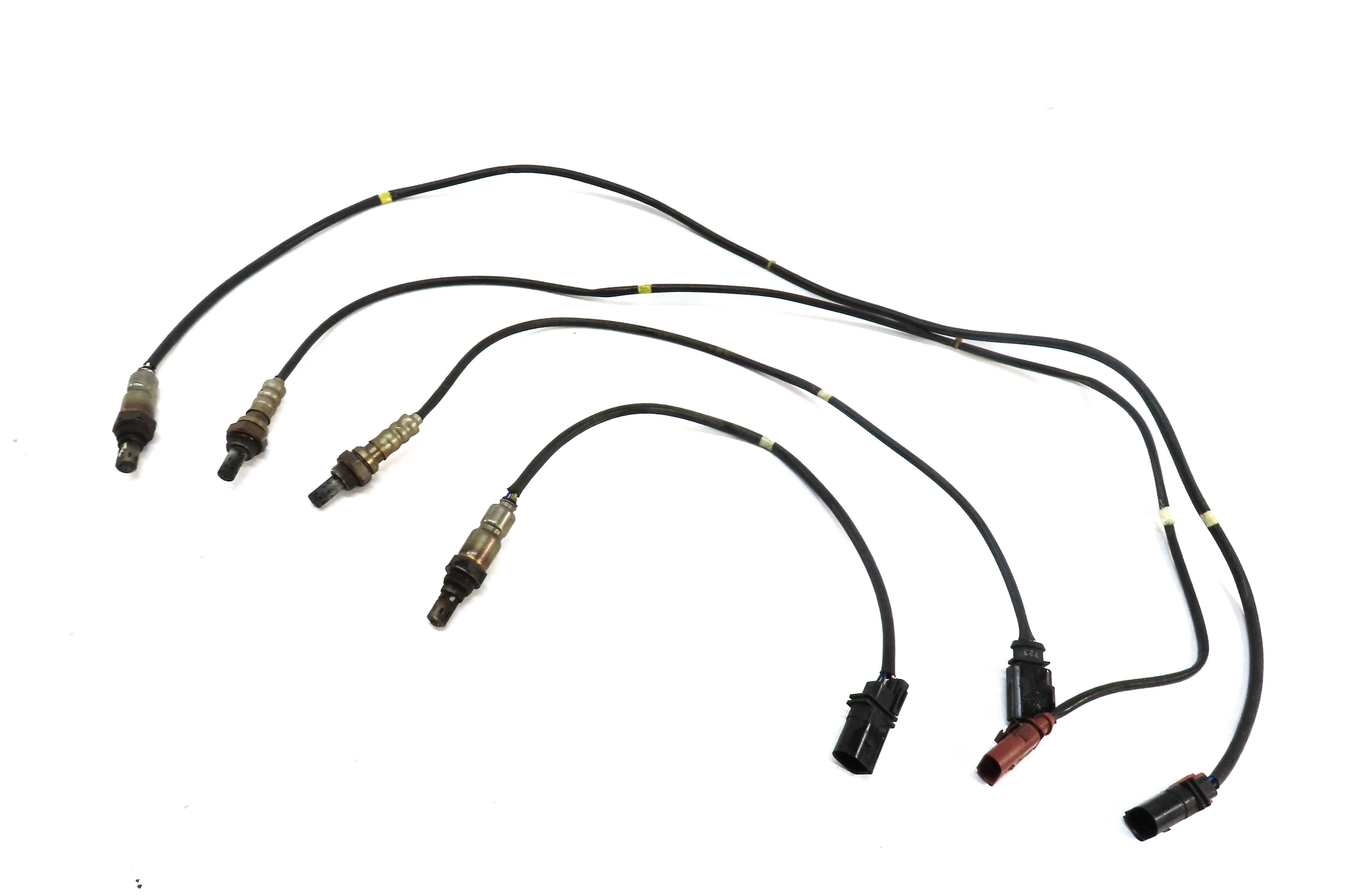 2013 AUDI Q7 (4L) 3.0L ENGINE (CTWB) O2 OXYGEN SENSOR PRE POST CAT SET OF 4 — exact item pictured