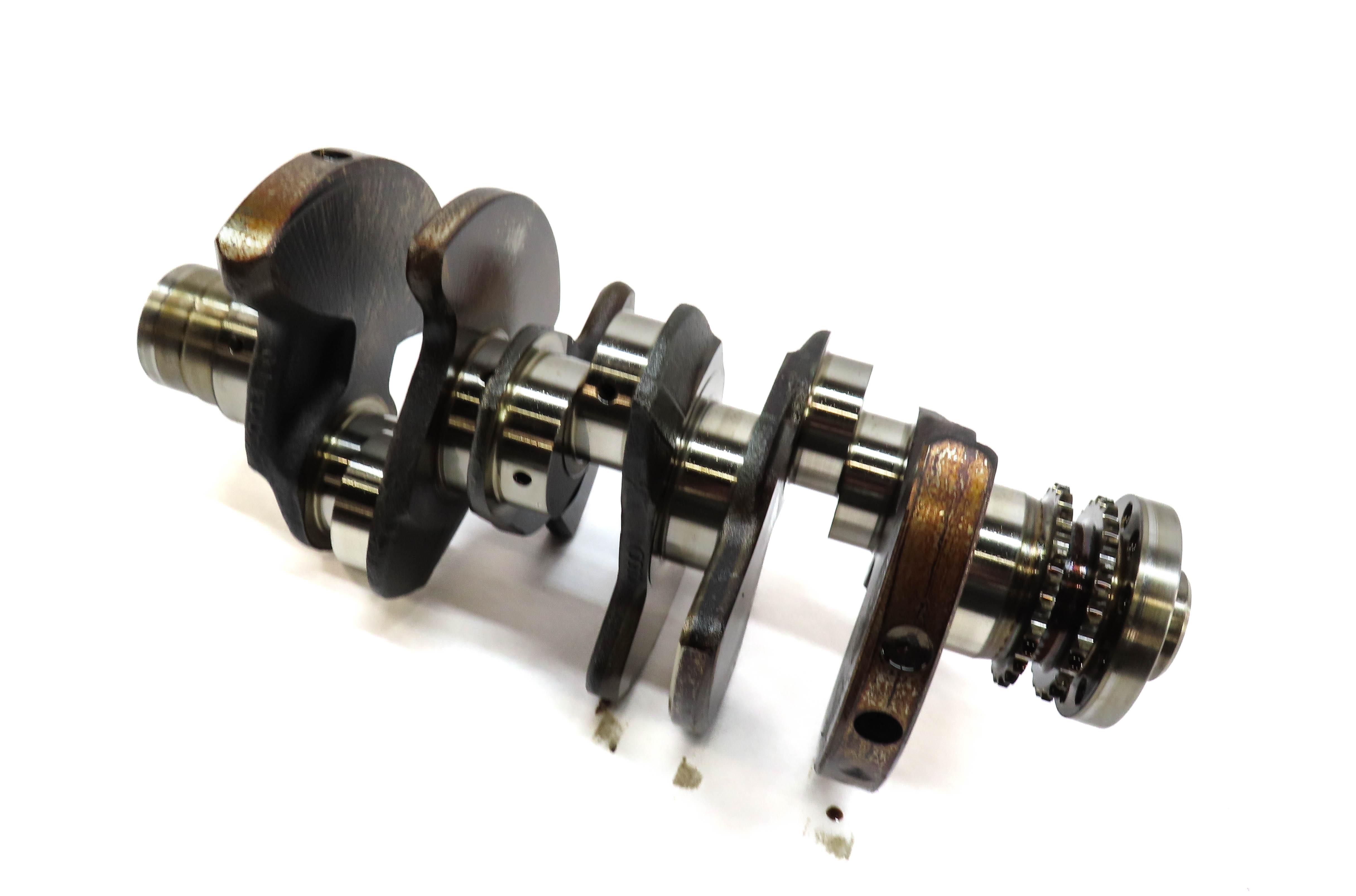 2013 AUDI Q7 (4L) 3.0L ENGINE (CTWB) CRANKSHAFT CRANK SHAFT 06E105101AD — exact item pictured