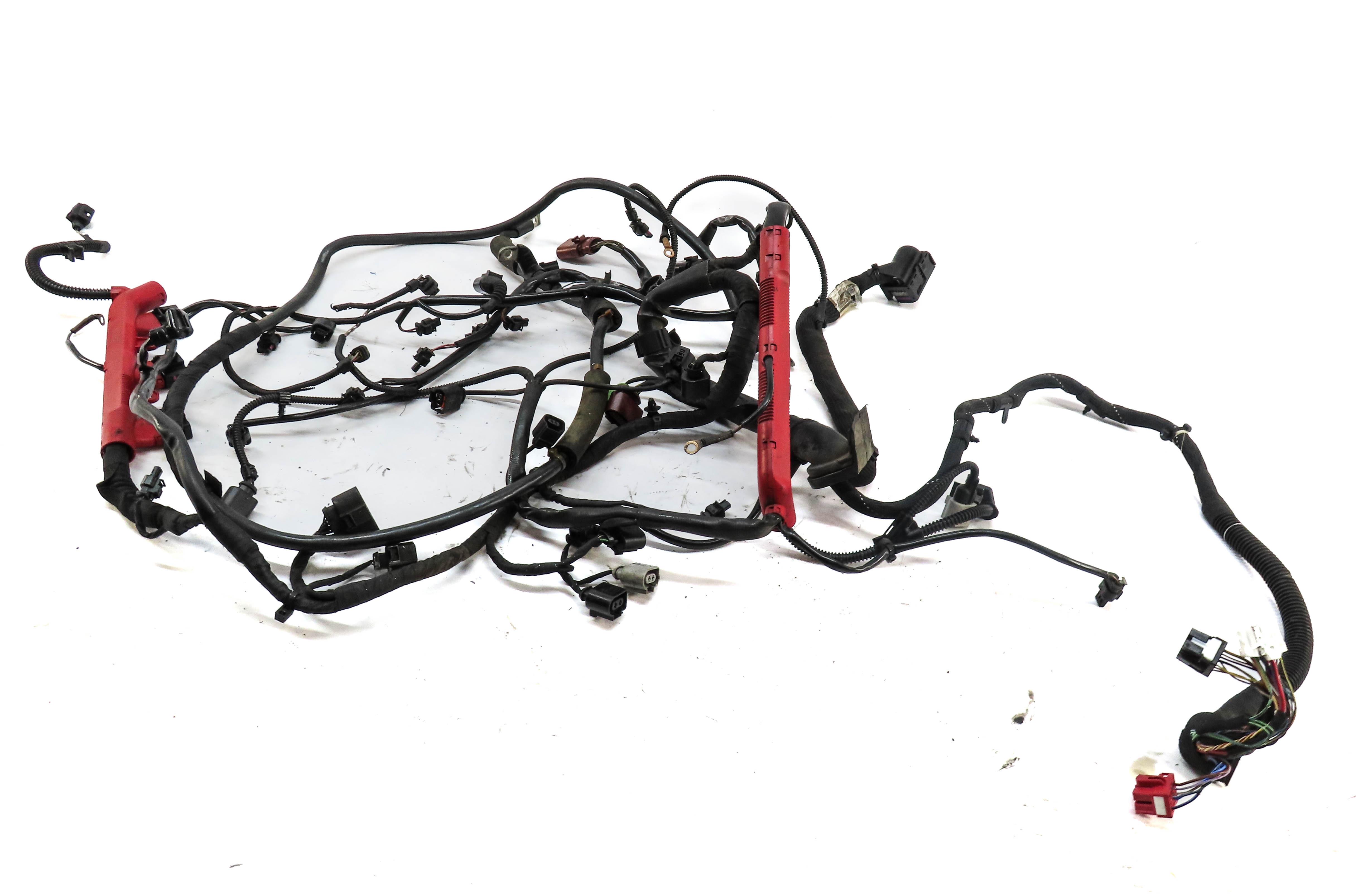2013 AUDI Q7 (4L) 3.0L ENGINE (CTWB) WIRING WIRE HARNESS LOOM — exact item pictured