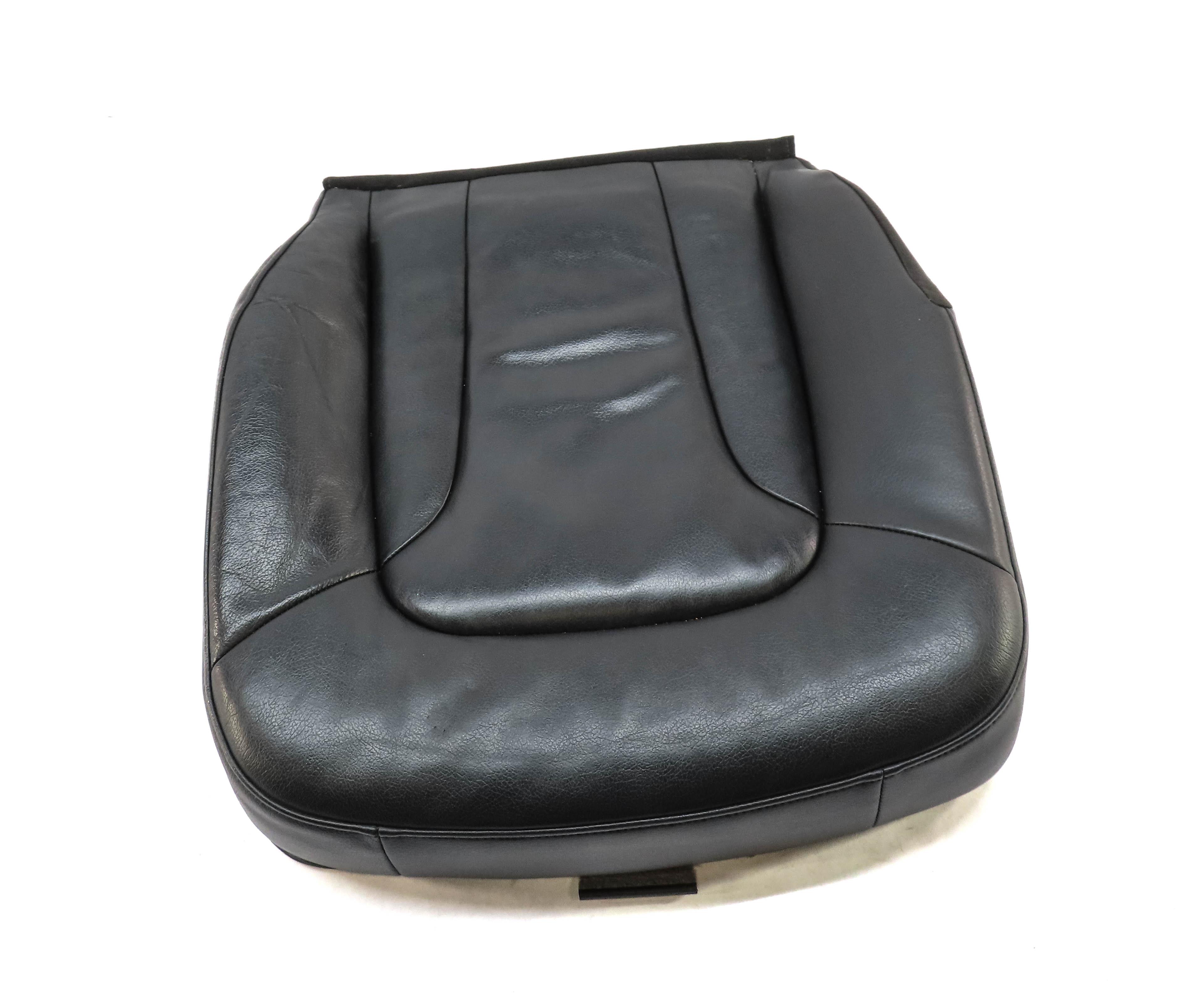 2013 AUDI Q7 (4L) FRONT RIGHT PASSENGER SEAT LOWER SEAT CUSHION w/ HEAT (BLACK) — exact item pictured