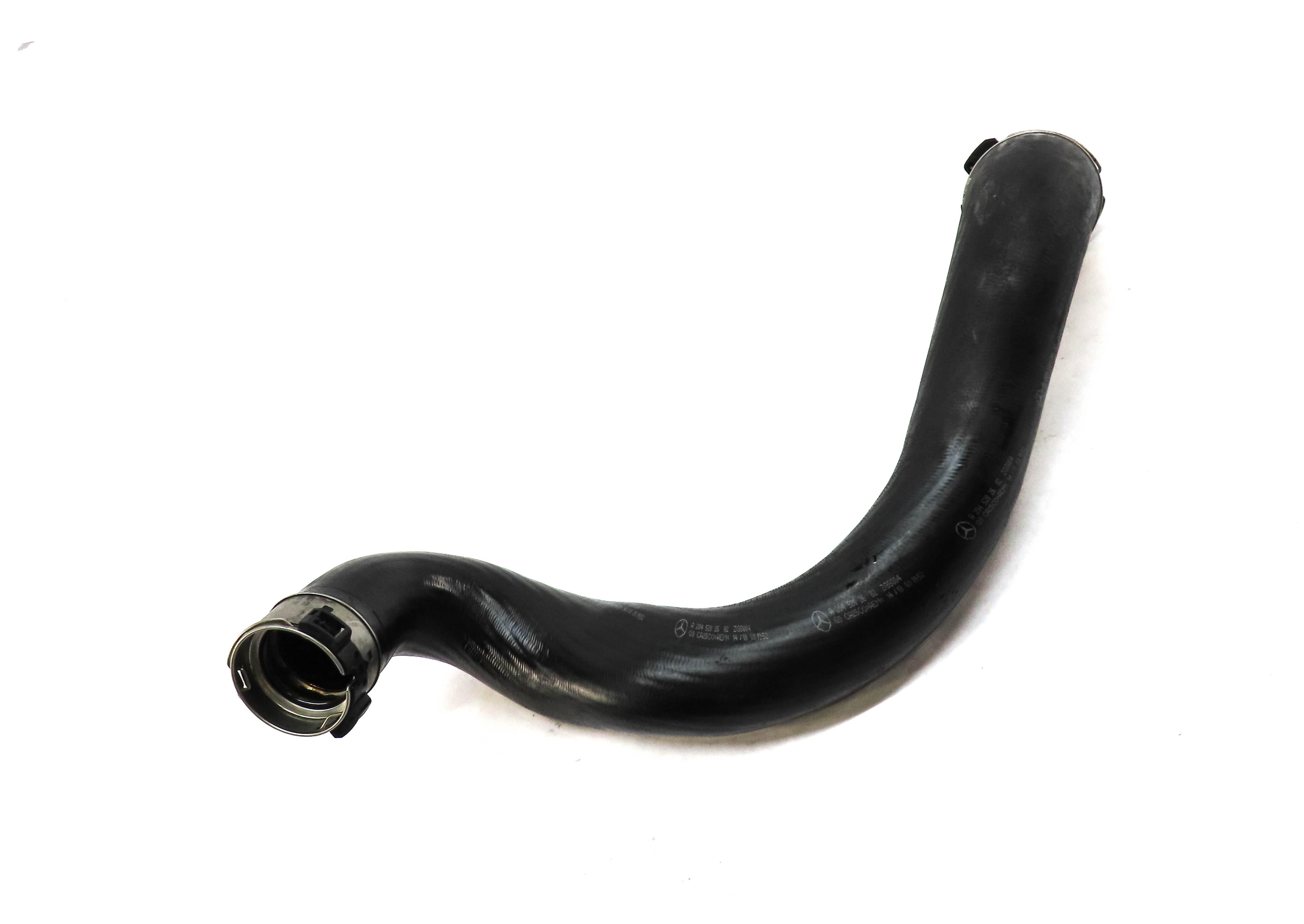 2014 MERCEDES C250 (W204) 1.8L TURBO ENGINE INTERCOOLER HOSE - RIGHT 2045282682 — exact item pictured