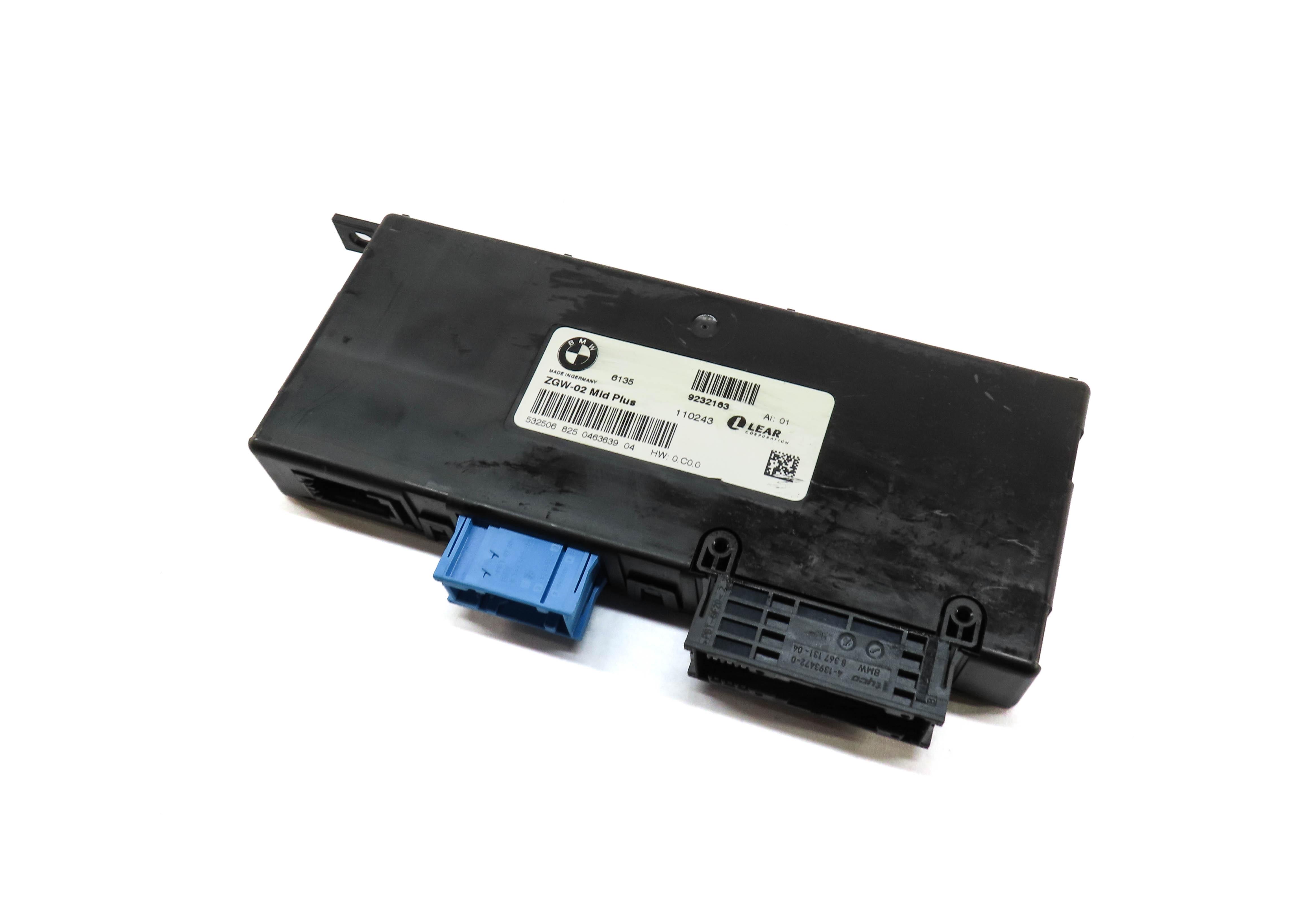 2011-2018 BMW X3 X4 (F25 F26) CENTRAL GATEWAY CONTROL MODULE COMPUTER — exact item pictured